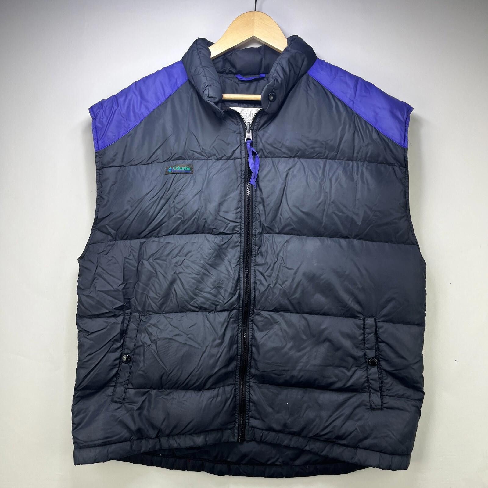 Columbia Vintage 90s Columbia Puffer Vest Large Jacket Size US L / EU 52-54 / 3 - 1 Thumbnail