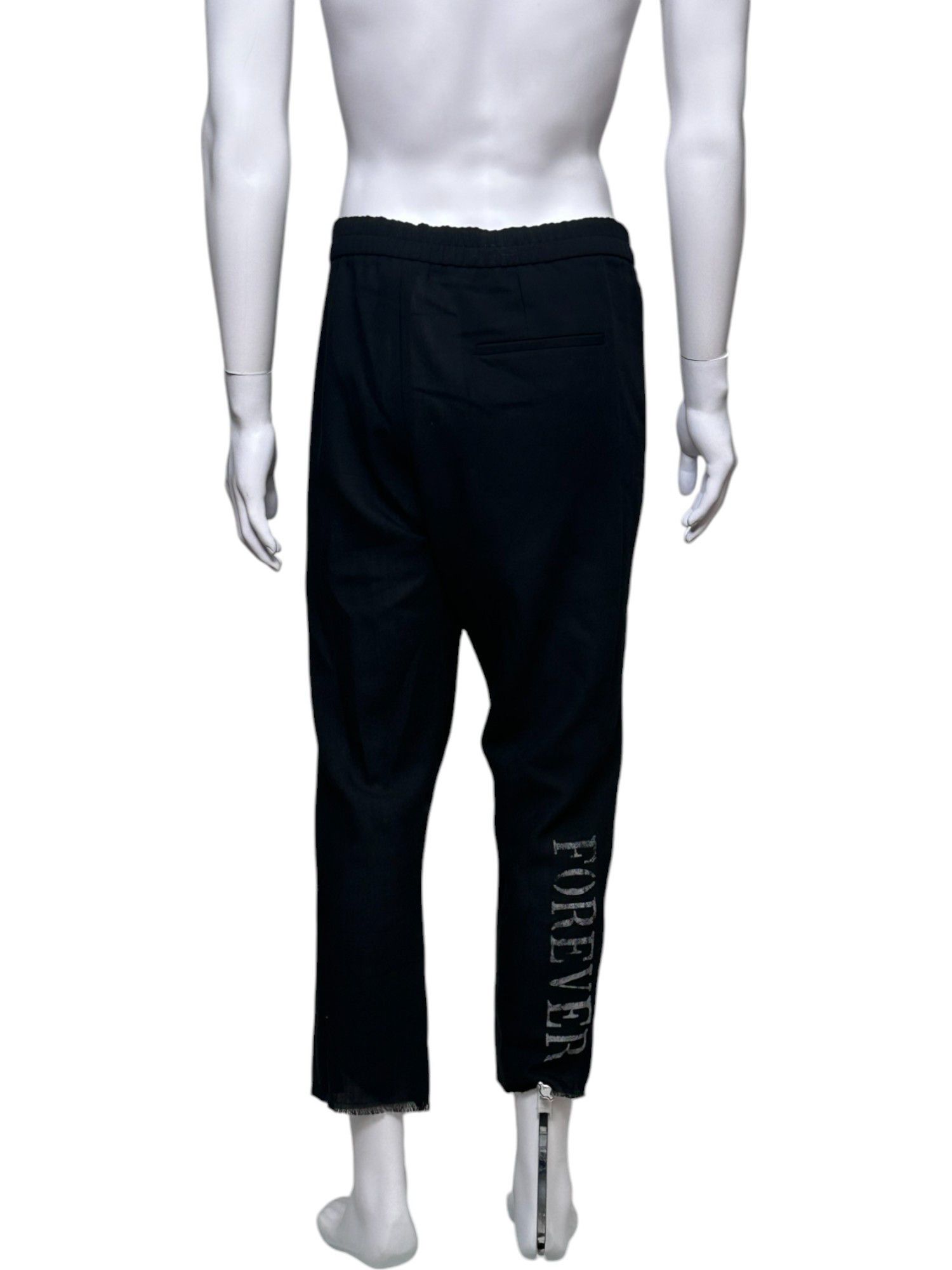 Ann Demeulemeester S/S 18 Forever Kids Black Pants Size 30" / US 8 / IT 44 - 3 Thumbnail