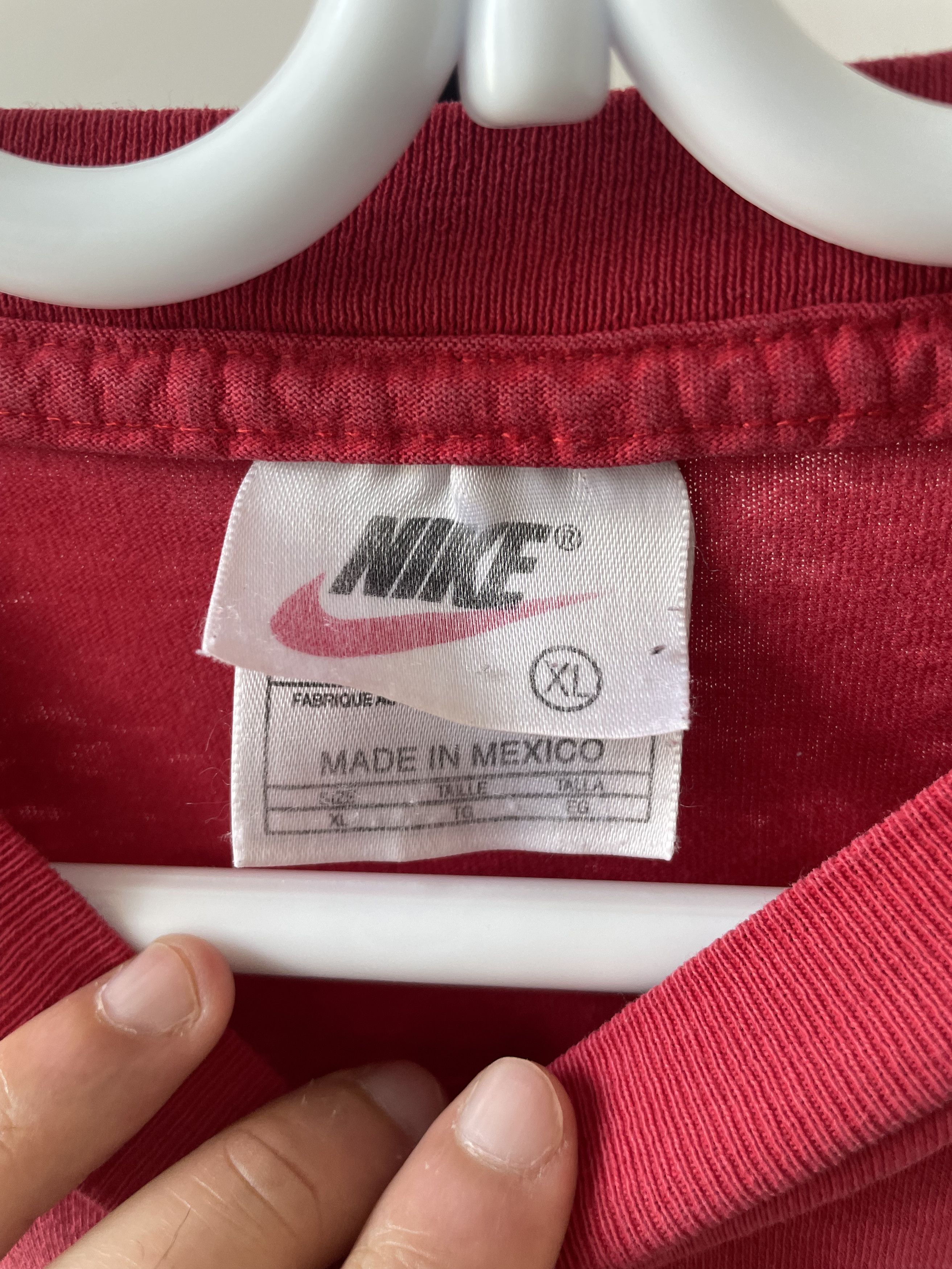Nike Oversized Vintage Washed Nike T-Shirt Size US XL / EU 56 / 4 - 4 Thumbnail