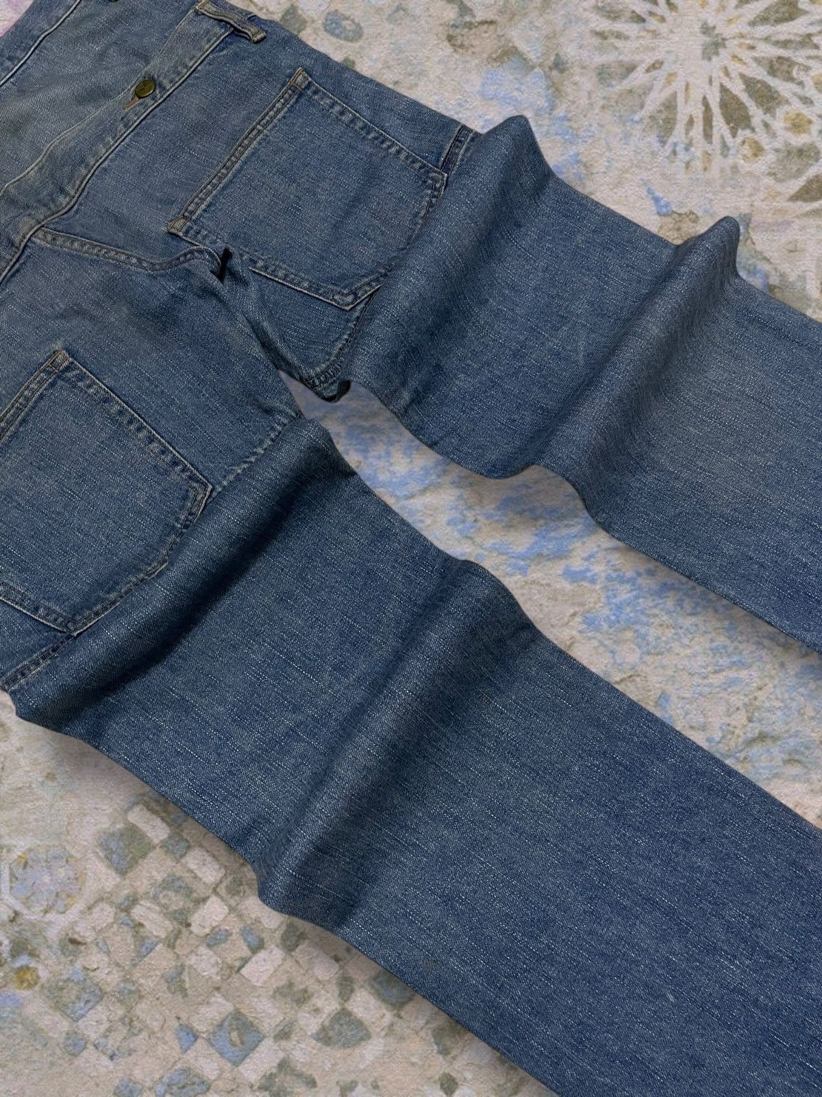 Final Home Vintage 90s Authentic Designer Final Home Double Waist Denim Size US 33 - 14 Thumbnail