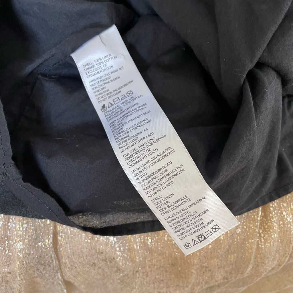 Tommy Bahama Tommy Bahama Black Linen Shift Dress XS Size XS / US 0-2 / IT 36-38 - 8 Thumbnail