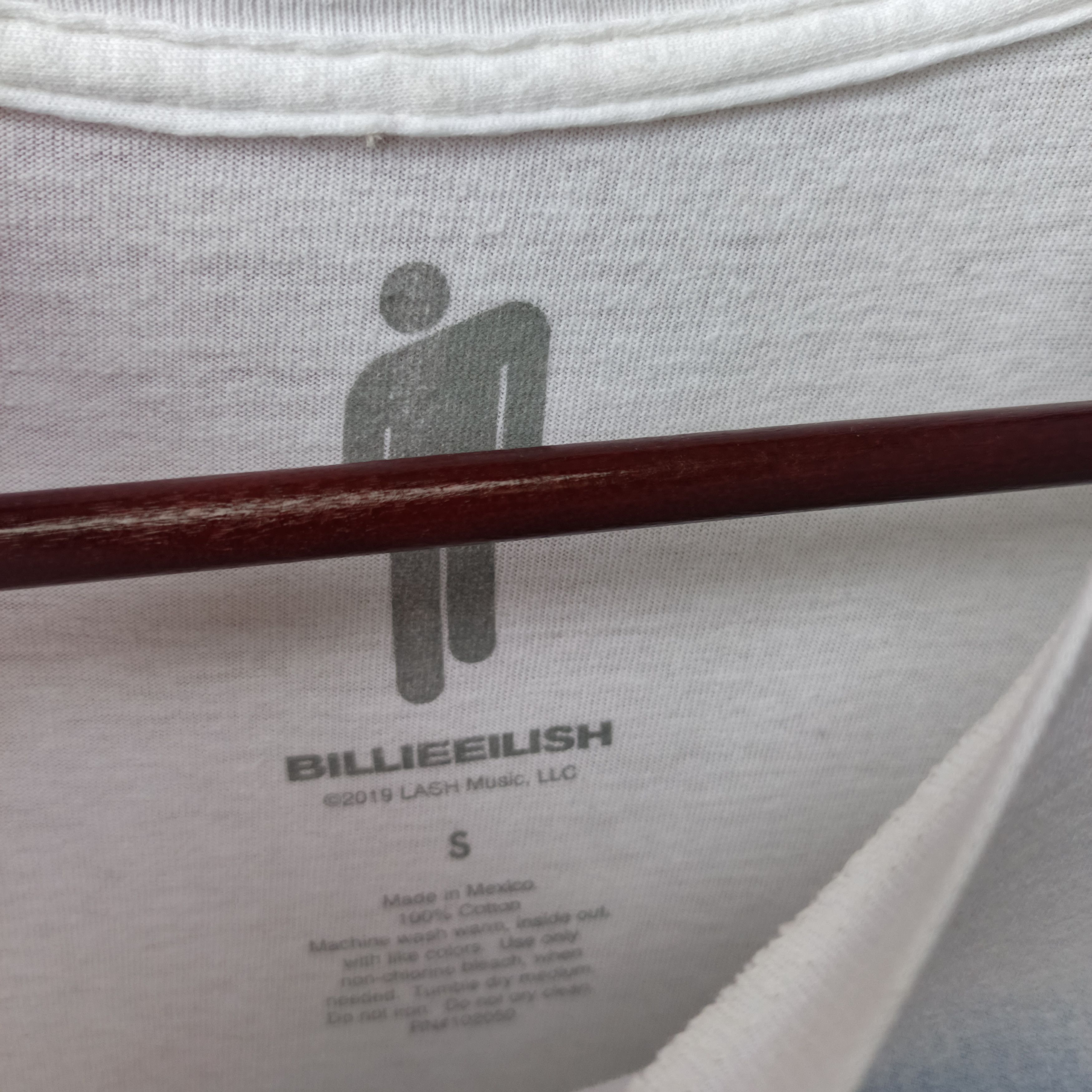 Billie Eilish × Rap Tees Billie Eilish tee Size US S / EU 44-46 / 1 - 3 Thumbnail