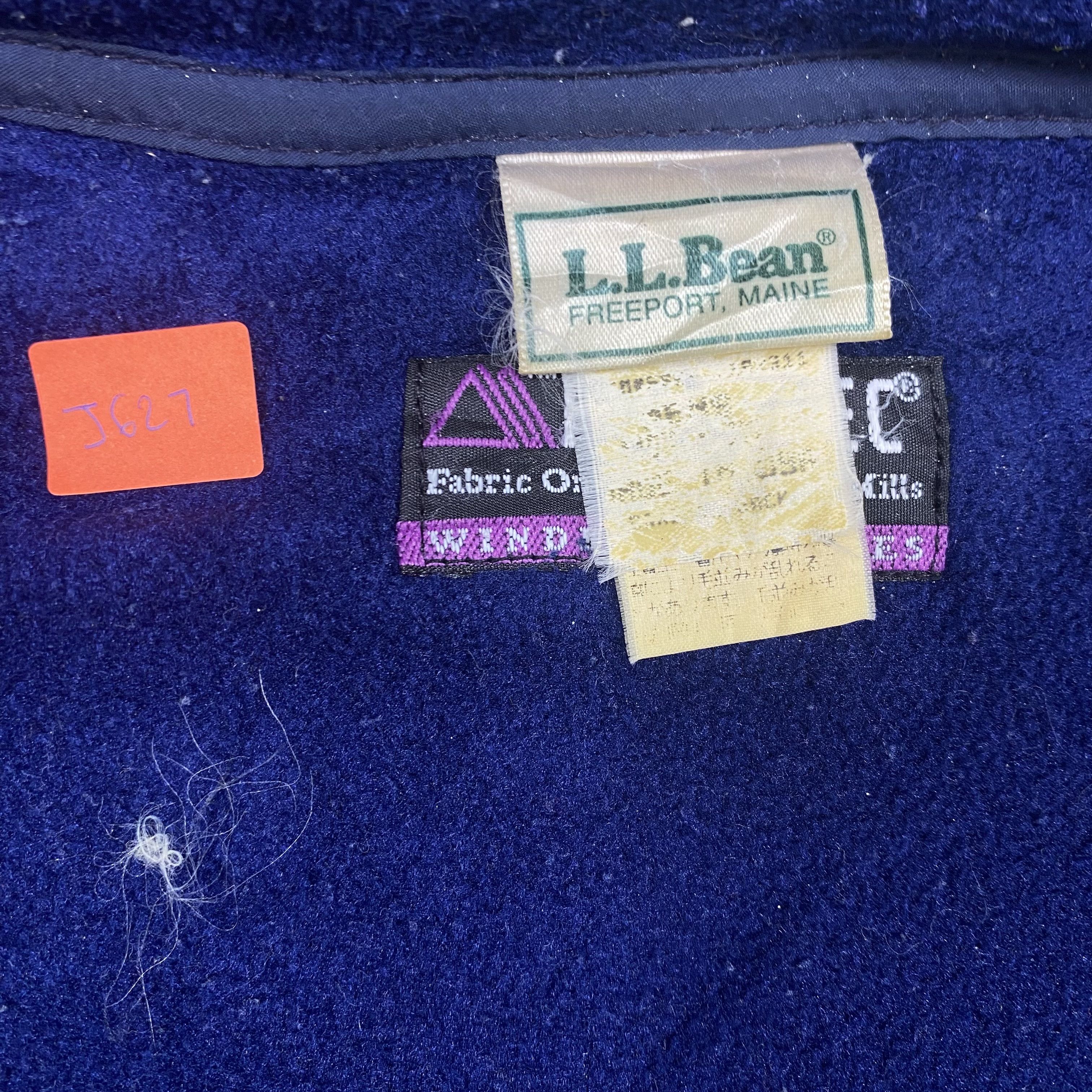 L.L. Bean VINTAGE L.L.BEAN POLARTEC SWEATER JACKET-J627 Size US L / EU 52-54 / 3 - 13 Thumbnail
