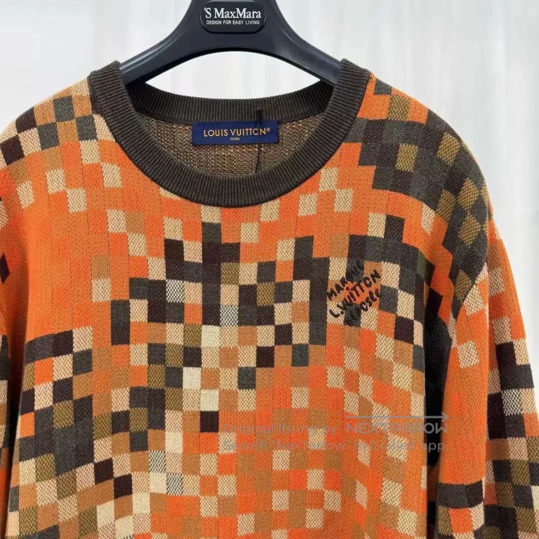 Louis Vuitton Louis Vuitton Pharrell Mosaic Rivet Sweater. Size US M / EU 48-50 / 2 - 3 Thumbnail