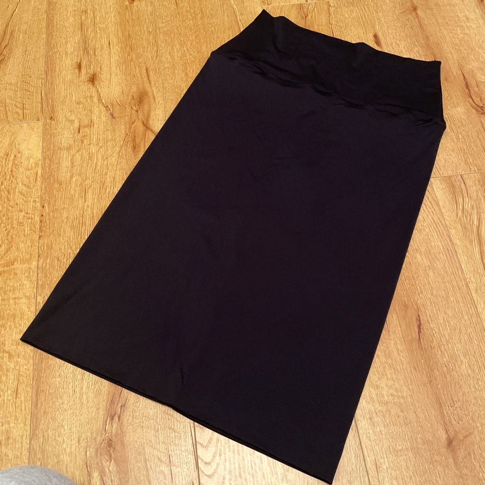 Vintage Epoque Evolution the one Pencil Skirt Black Medium Stretch Business Casual Skirt Women Midi Straight & Pencil Size M Womens Size 32" / US 10 / IT 46 - 2 Thumbnail