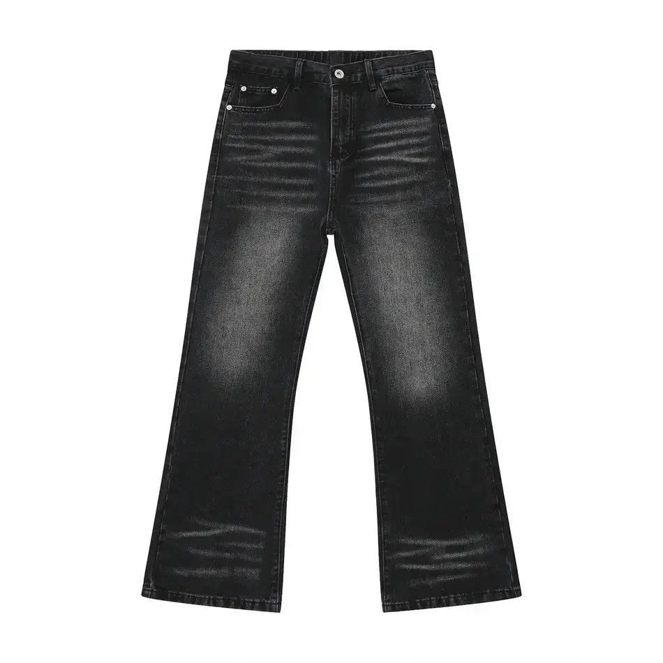 Japanese Brand Retro loose high street micro flared jeans Size US 32 / EU 48 - 5 Thumbnail