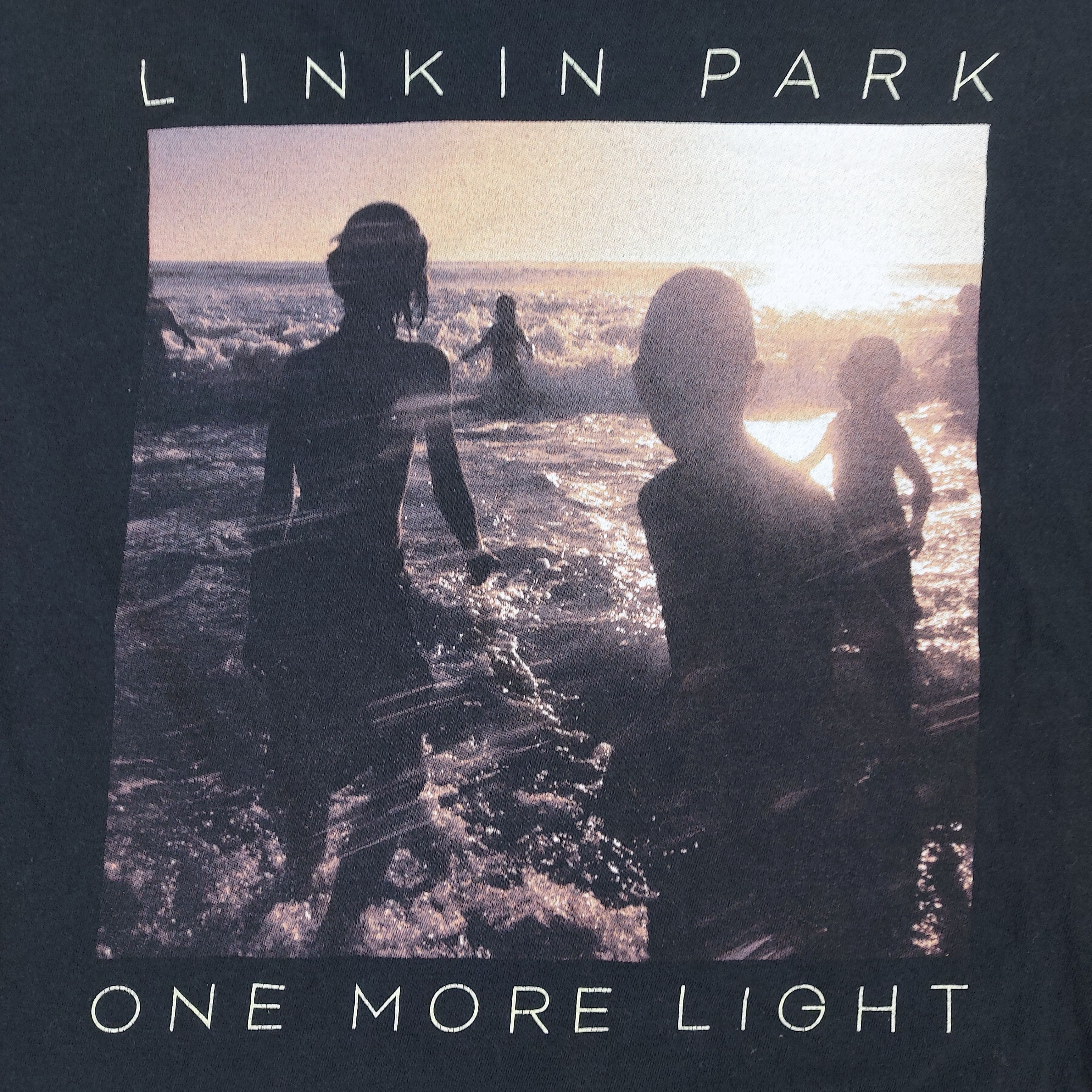 Band Tees Official 2017 Linkin Park Band One More Light Merch TEE Size US S / EU 44-46 / 1 - 2 Thumbnail
