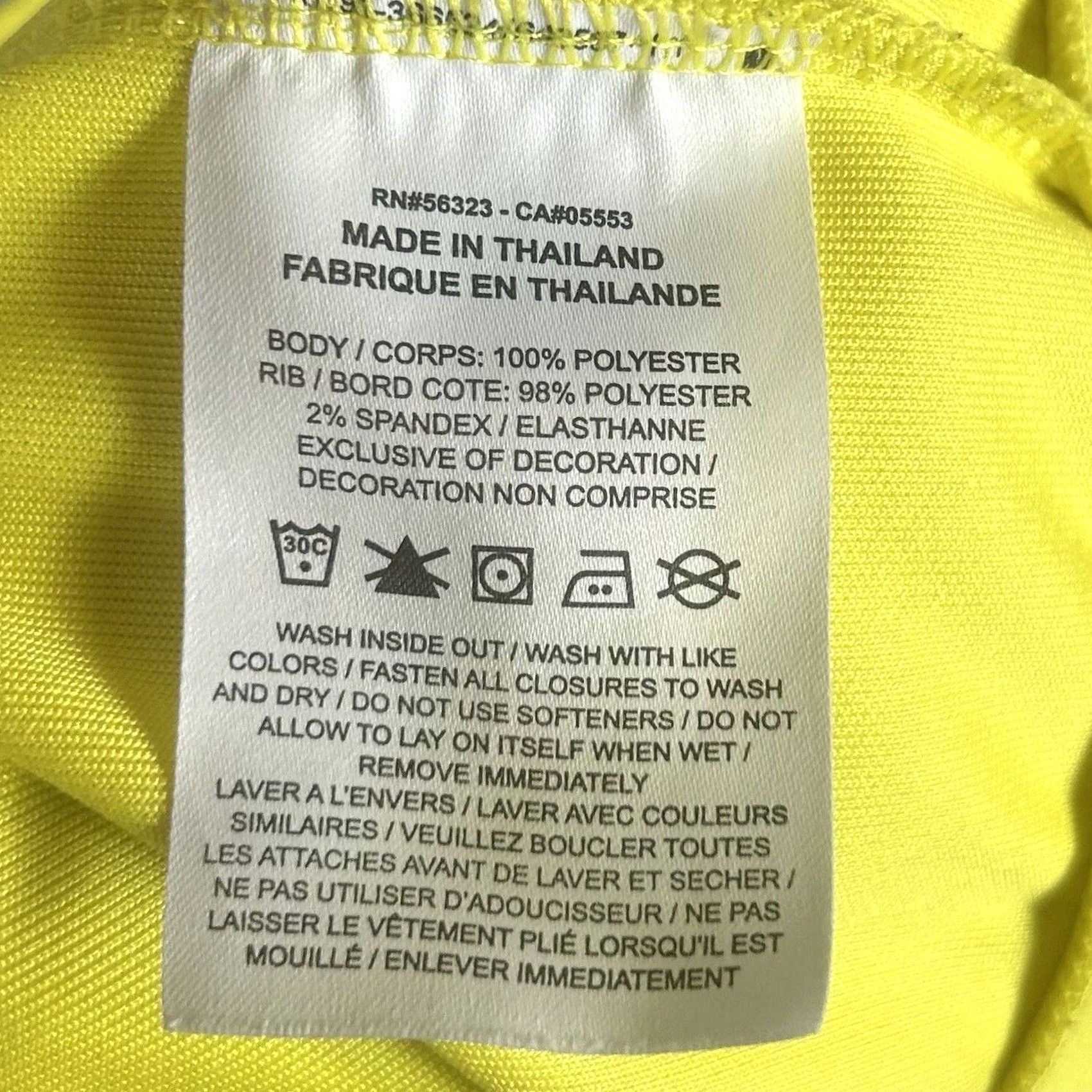 Nike Nike Windrunner Jacket Mens XL Yellow Blue Colorblock Full Zip Hood Pockets Logo Size US XL / EU 56 / 4 - 4 Thumbnail