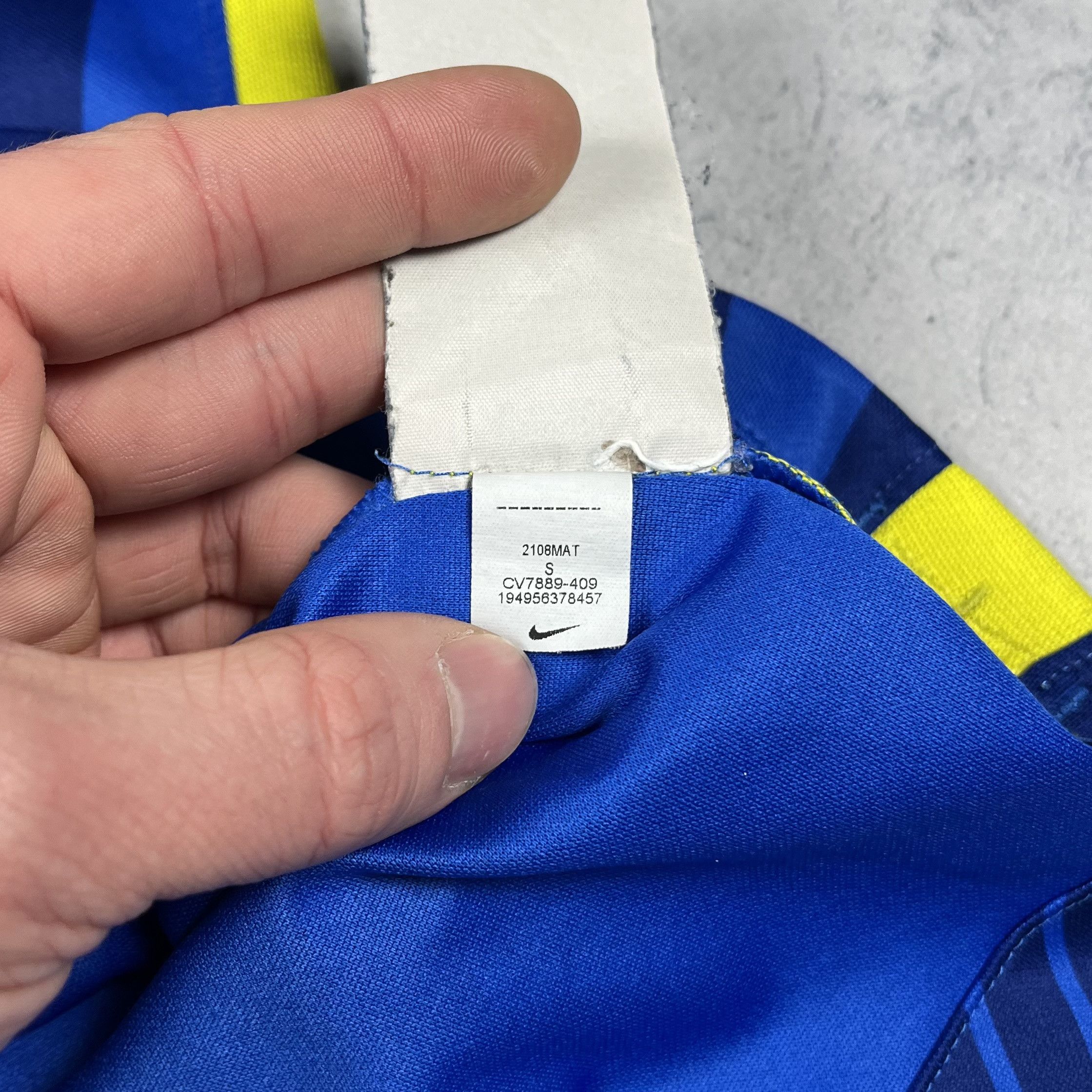 Nike FC Chelsea Nike Home Kit Soccer Jersey Shirt 2021/2022 Size US S / EU 44-46 / 1 - 19 Thumbnail