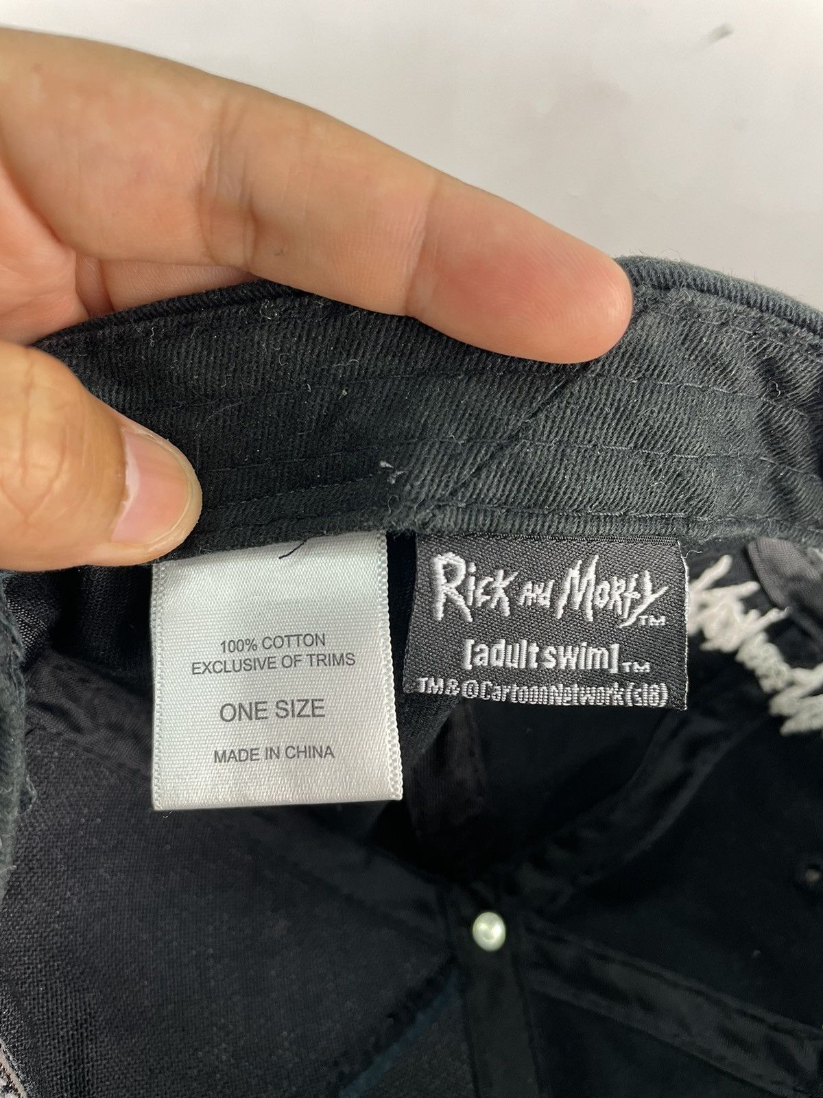 Cartoon Network × Vintage Vintage Rick And Morty Hat Size ONE SIZE - 7 Thumbnail