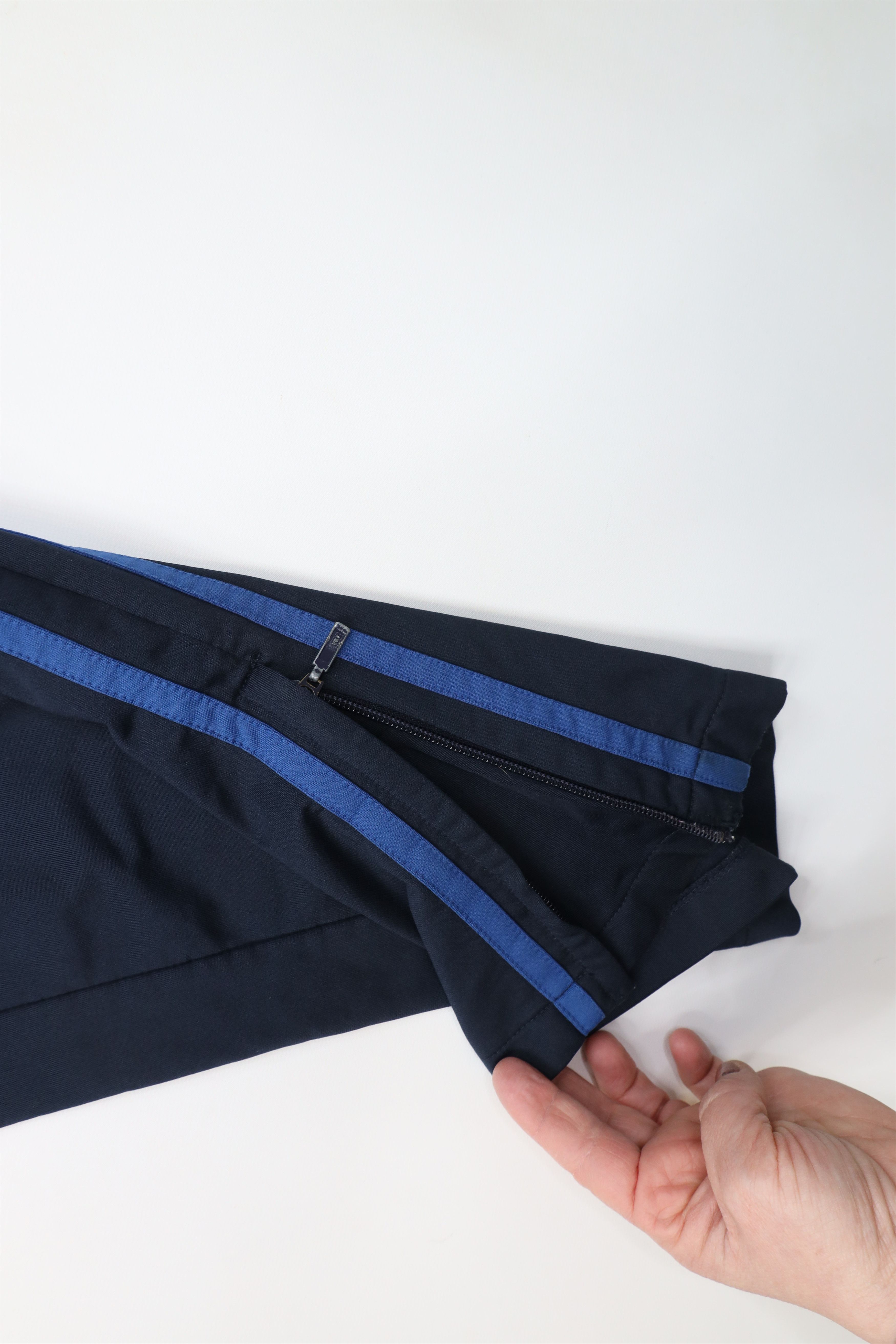 Gap Vintage Y2K Gap Block Knit Wide Leg Sweatpants Pants Blue Size US 38 / EU 54 - 6 Thumbnail
