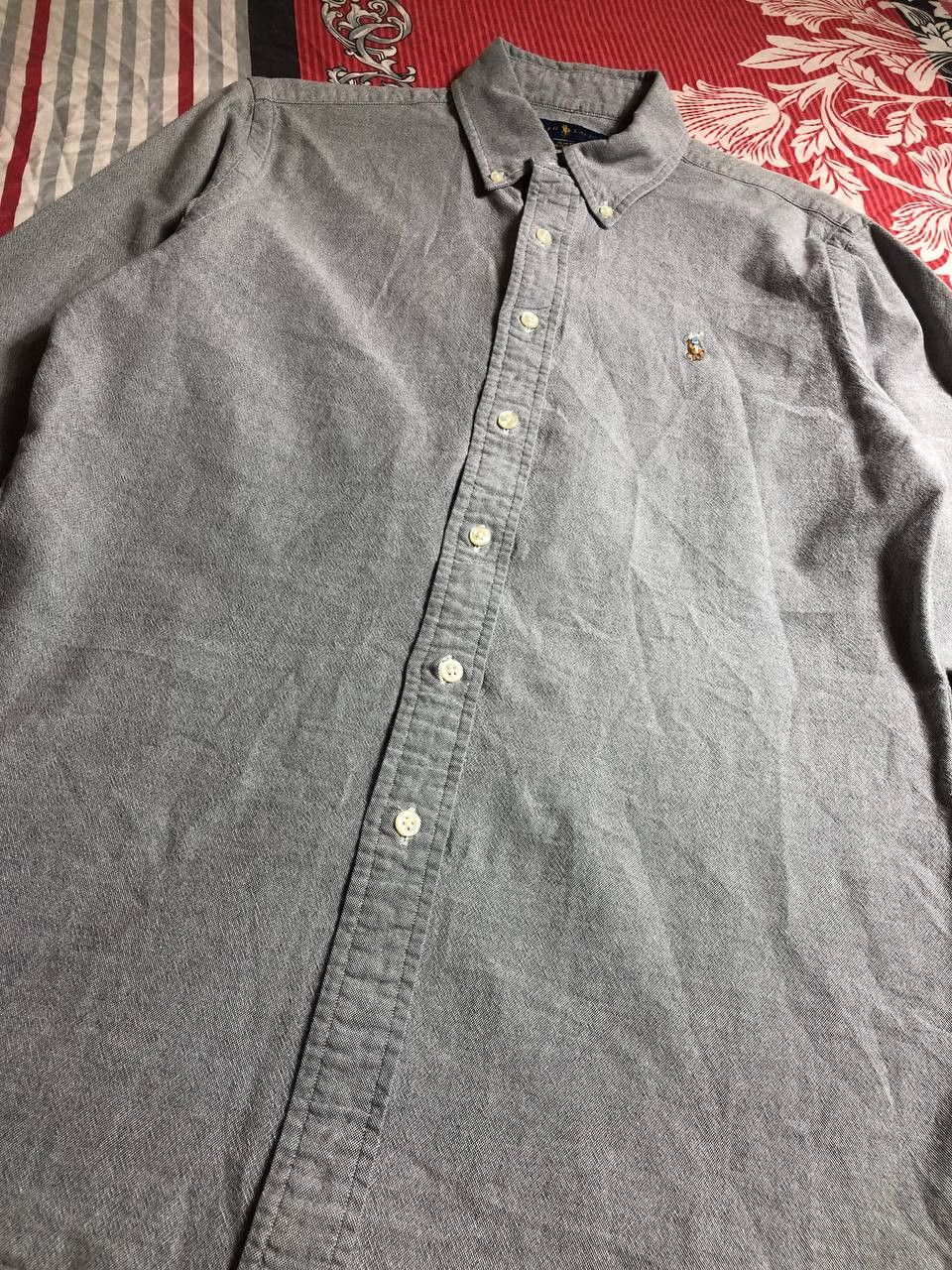 Polo Ralph Lauren × Ralph Lauren × Vintage Vintage POLO RALPH LAUREN Button Up Shirt rare 90s Size US L / EU 52-54 / 3 - 3 Thumbnail