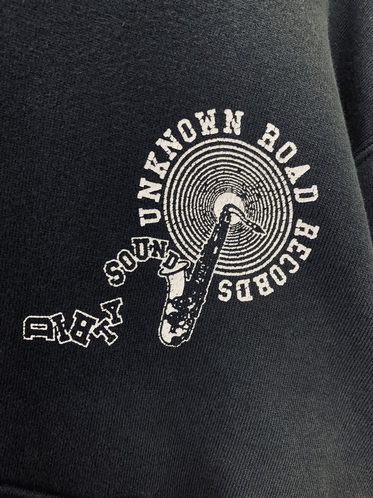 Japanese Brand Unknown Road Records Faded Hoodie Size US S / EU 44-46 / 1 - 3 Thumbnail
