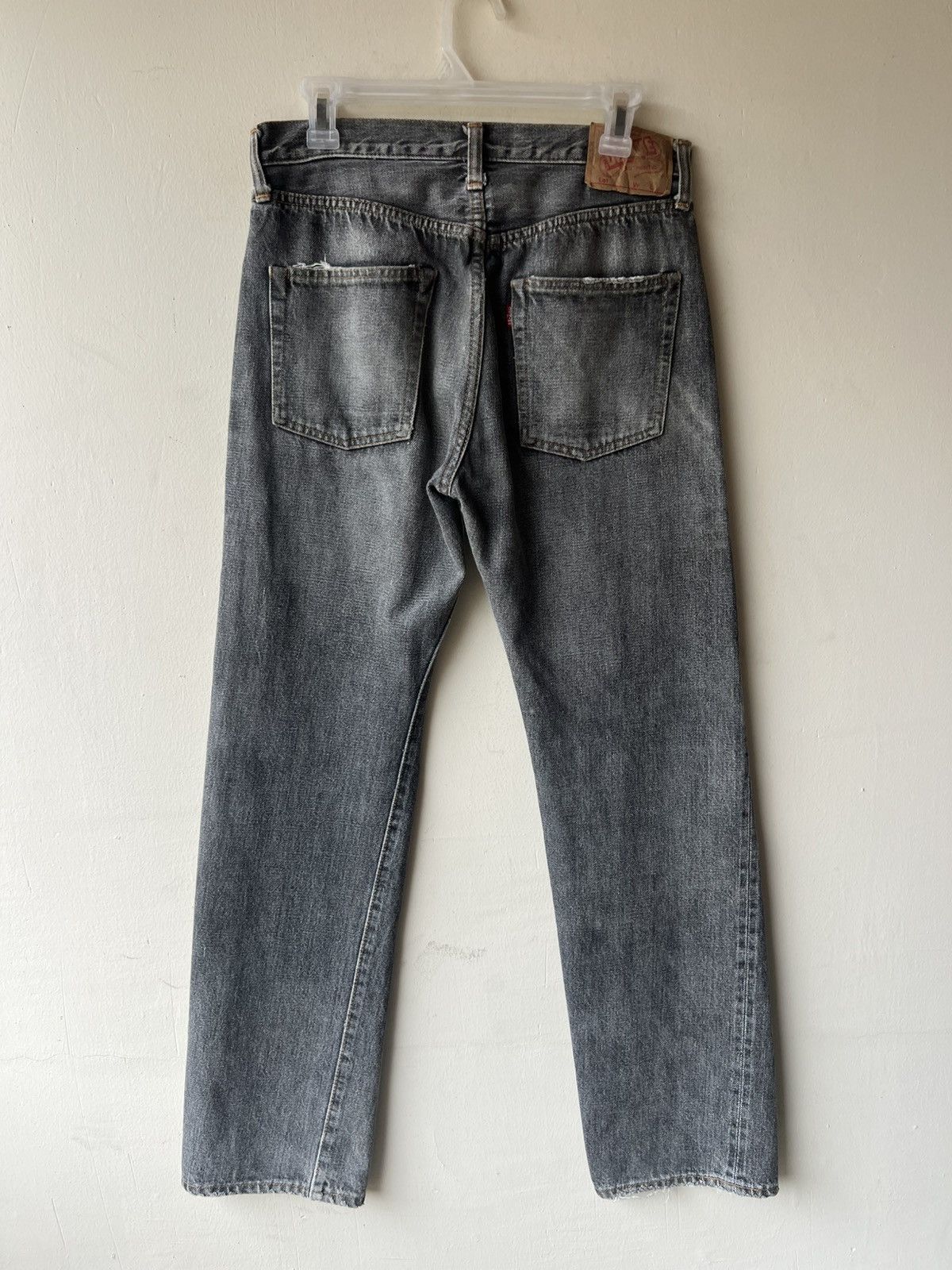 Denime Vintage DENIME Orizzonti Faded Distress Denim Selvedge Jeans Size US 30 / EU 46 - 17 Thumbnail