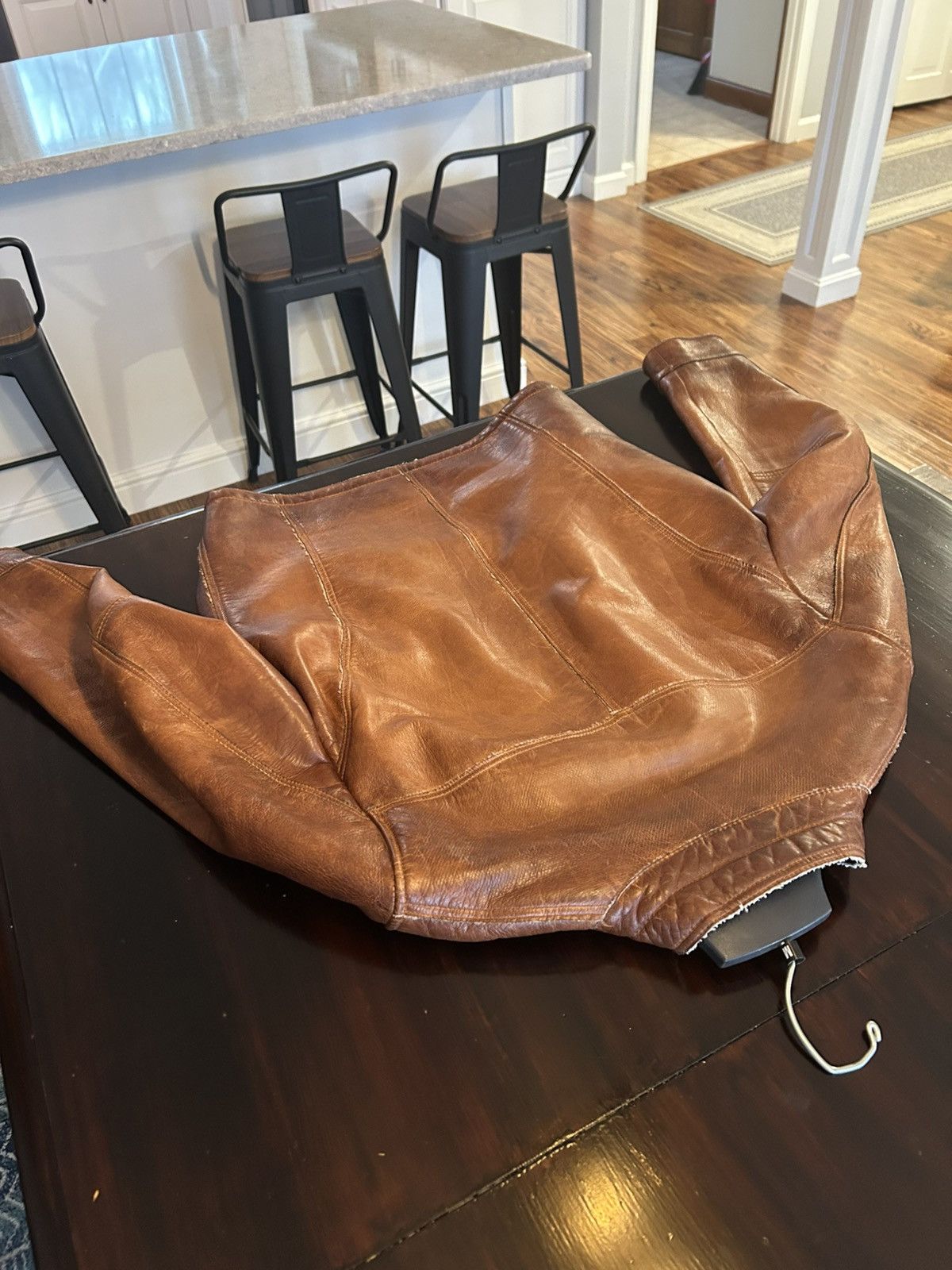 Scully Leather Brown western style racer leather jacket Size US L / EU 52-54 / 3 - 4 Thumbnail