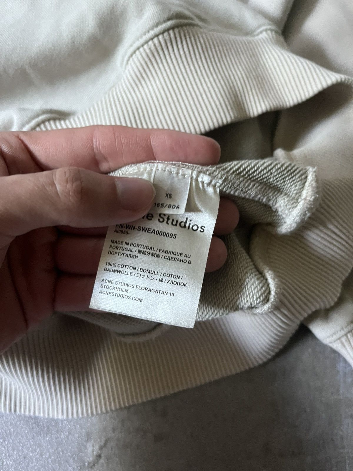 Acne Studios Acne Studios Propaganda beige sweatshirt rare Size US M / EU 48-50 / 2 - 8 Thumbnail