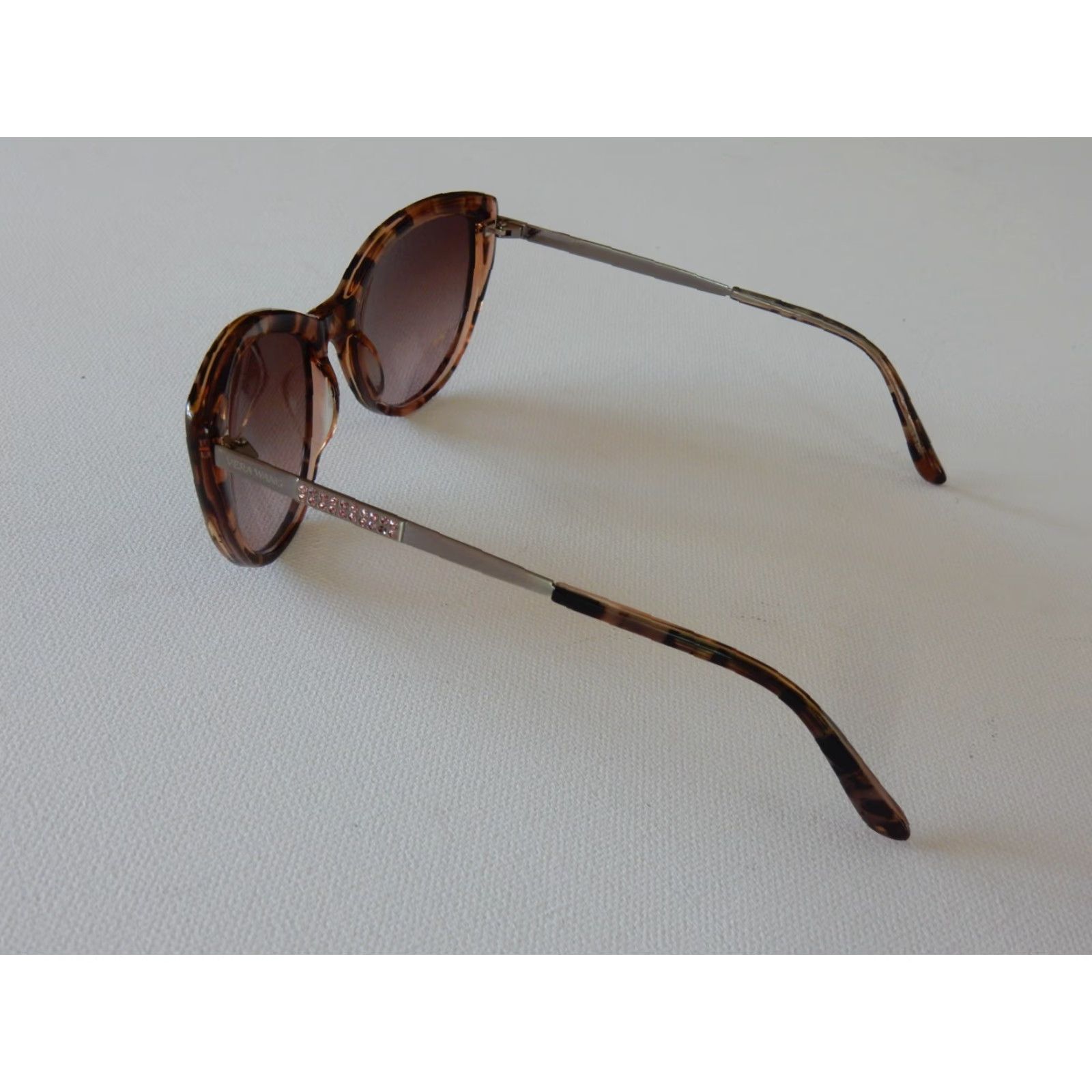 Vera Wang VERA WANG Sunglasses Women Brown Crystal 54mm 20-140 Size ONE SIZE - 3 Thumbnail