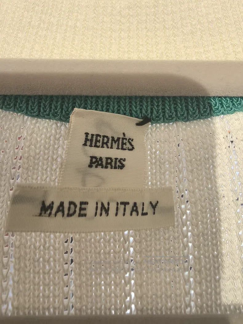 Hermes Hermes Knit and Silk Patchwork Size XS / US 0-2 / IT 36-38 - 3 Thumbnail