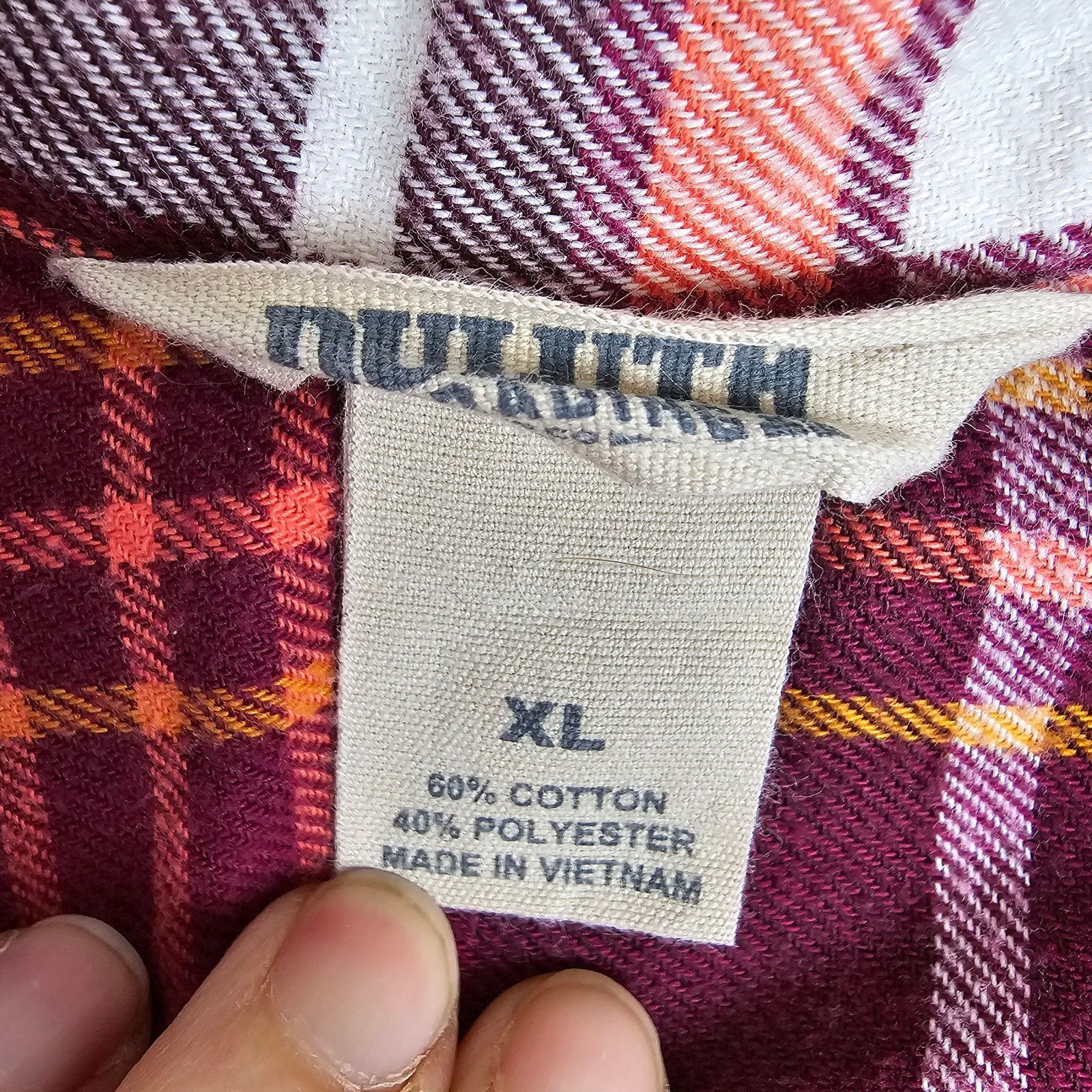 Duluth Trading Company Duluth Trading Co Plaid Flannel Shirt Size XL Gorpcore Work Size XL / US 12-14 / IT 48-50 - 5 Thumbnail