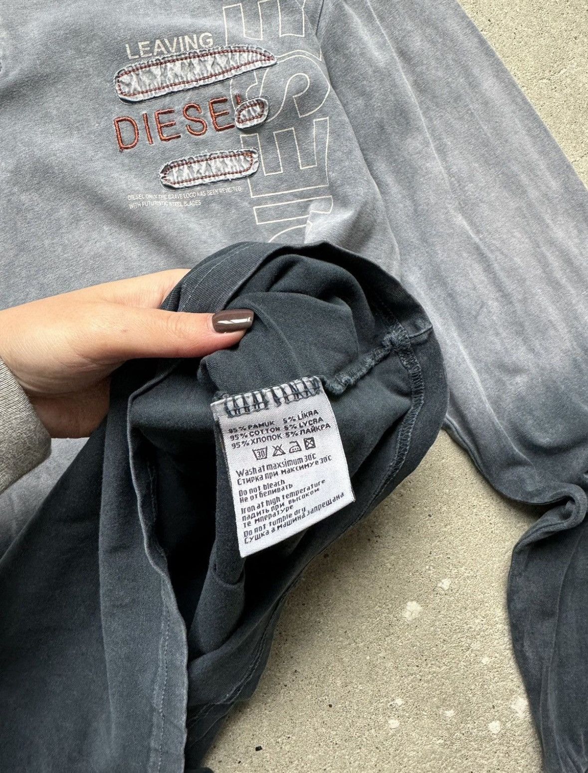 Diesel Vintage Diesel Longsleeve Size US M / EU 48-50 / 2 - 6 Thumbnail