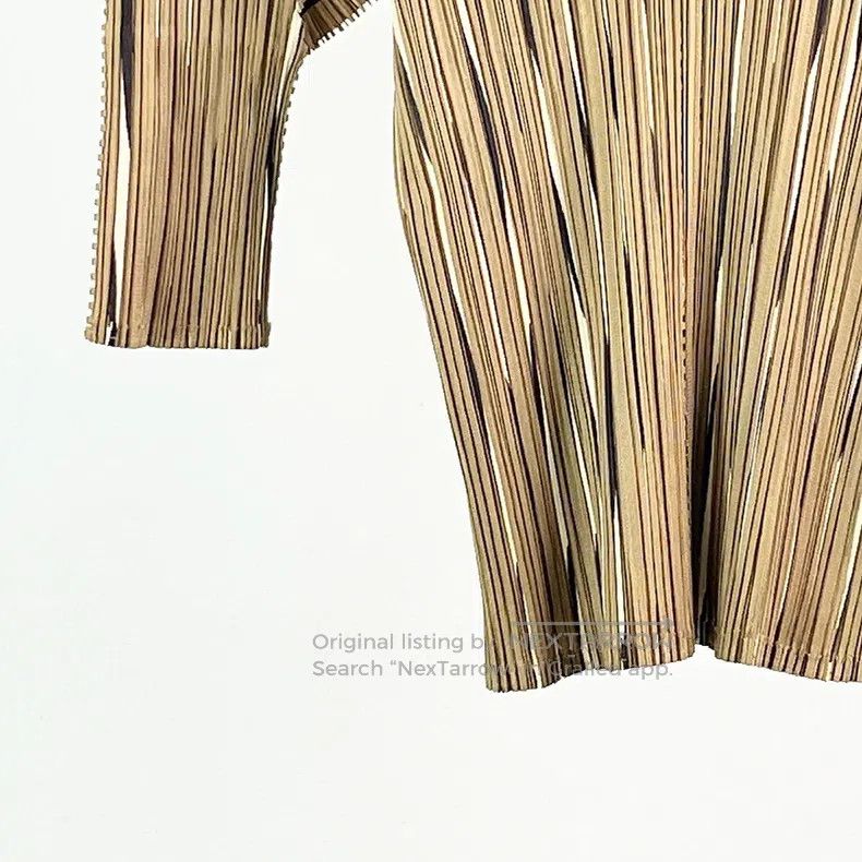 Issey Miyake Issey Miyake Green Short Sleeve Top Size S / US 4 / IT 40 - 4 Thumbnail