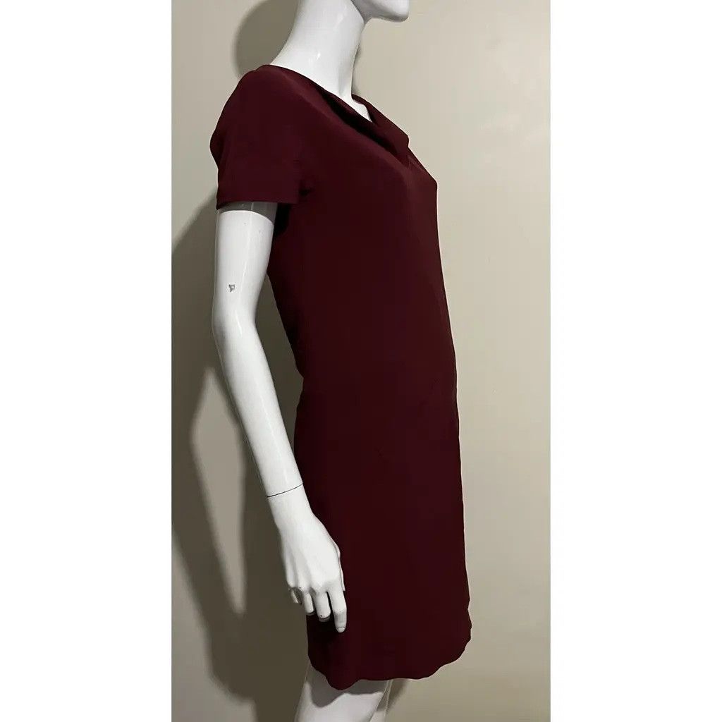Balenciaga Burgundy red silk dress Size XS / US 0-2 / IT 36-38 - 2 Thumbnail