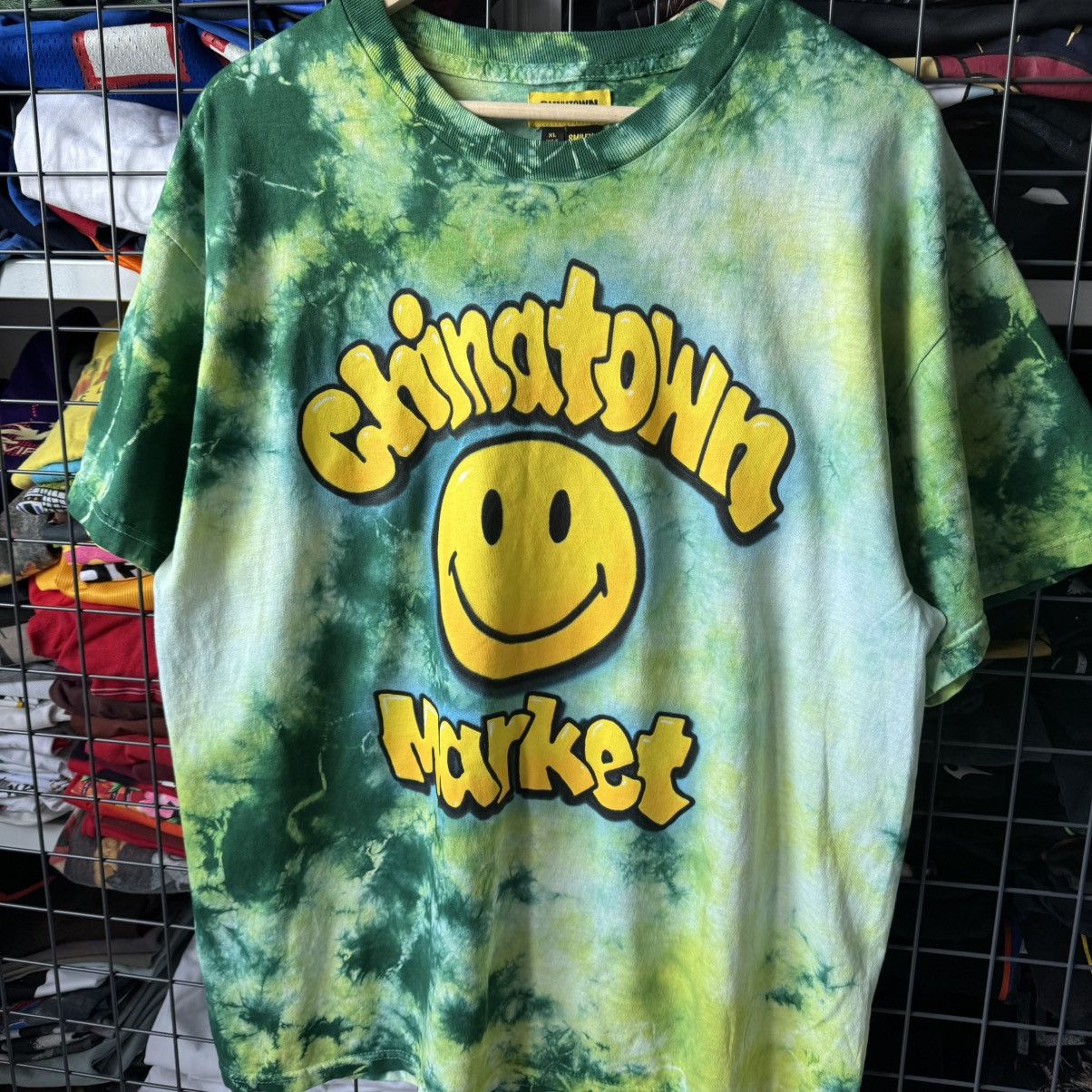 Market Chinatown Market X Smiley Tie Dye T-shirt Size US XL / EU 56 / 4 - 2 Thumbnail
