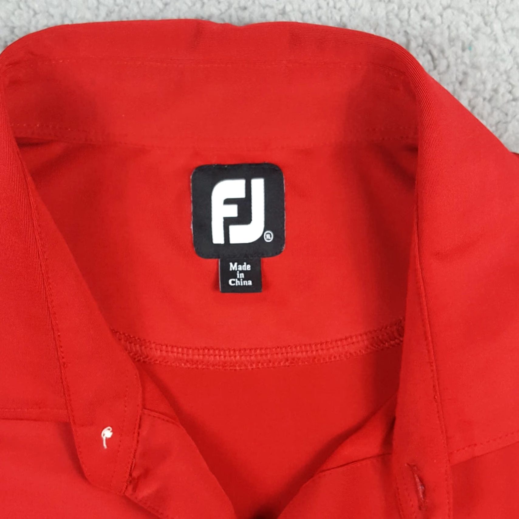 Footjoy VINTAGE FootJoy Polo Shirt Red Striped Augustine Golf Club FJ Men's XL Button Athletic Shirt Men's Size US XL / EU 56 / 4 - 4 Thumbnail