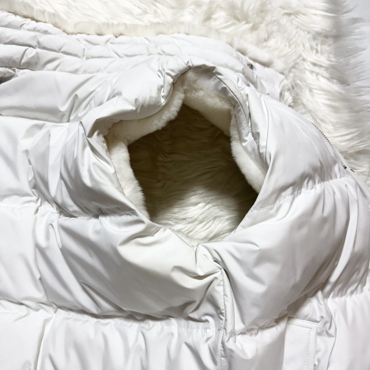 Runway Louis Vuitton Rabbit Fur Reversible Down Vest