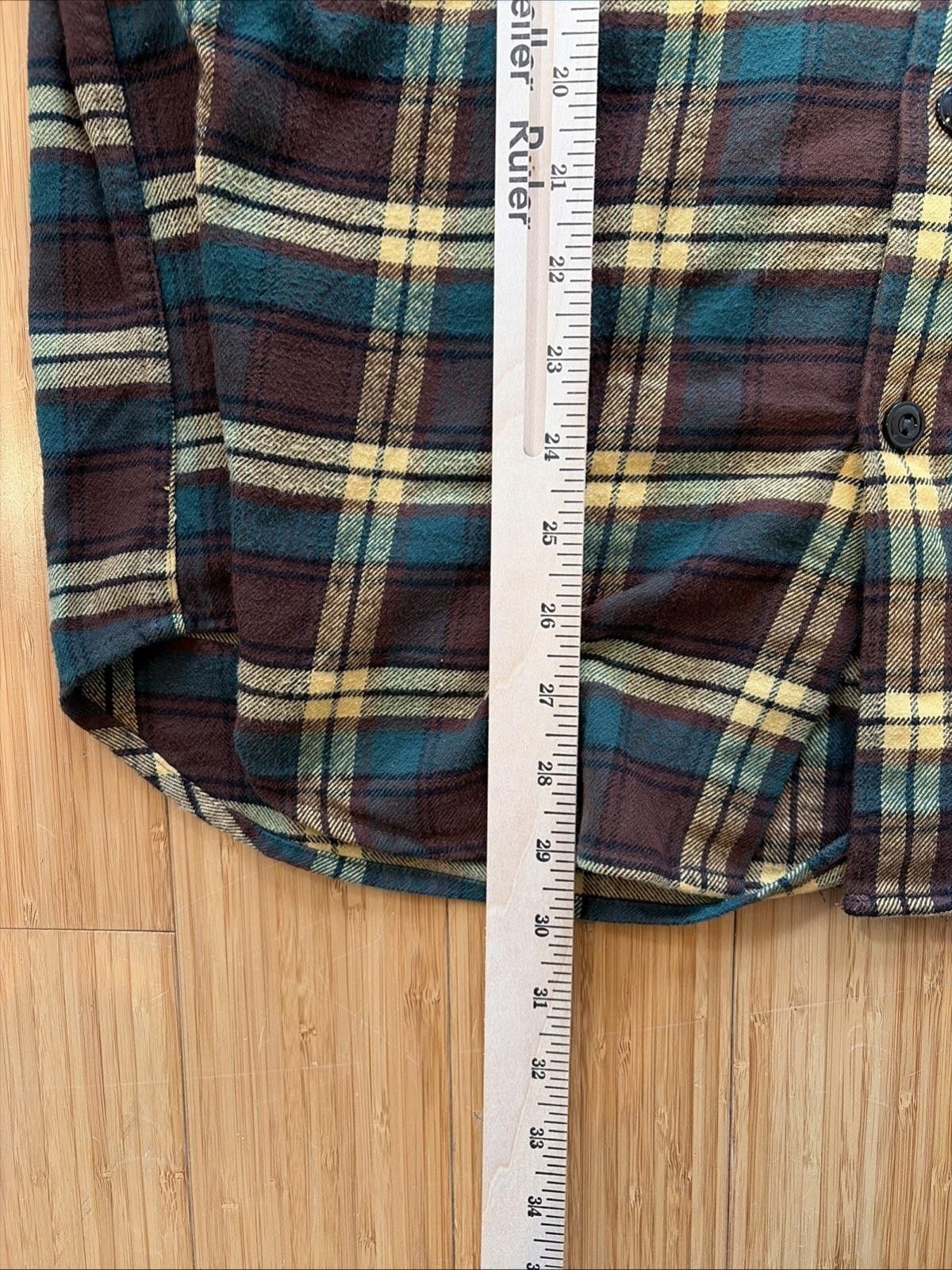 J.Crew J. CREW Mid-Weight Flannel Shirt Classic Fit Size US M / EU 48-50 / 2 - 5 Thumbnail