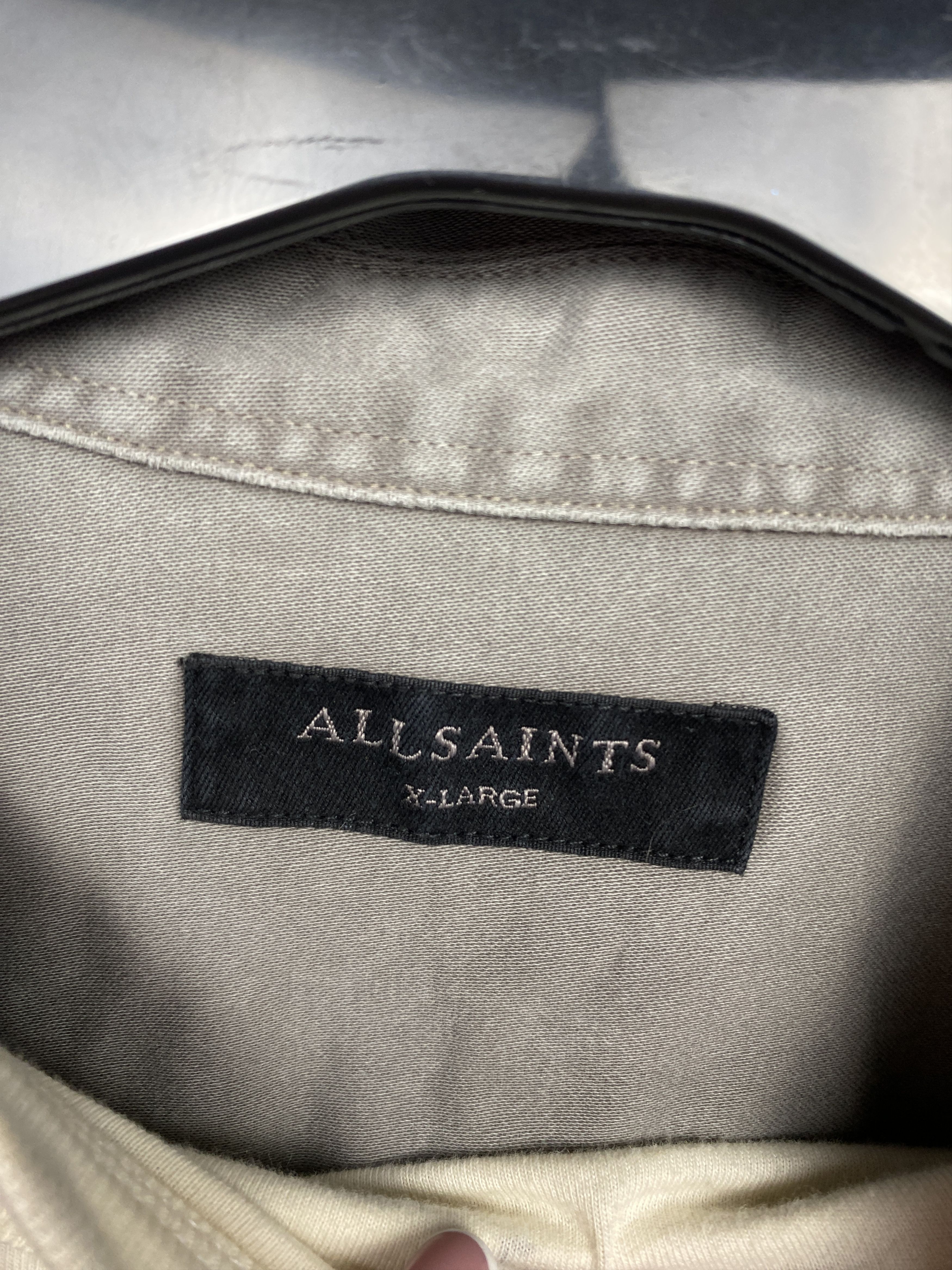 Allsaints × Vintage Allsaints Vintage Mens Firebase Shirt Overshirt Jacket Size US XL / EU 56 / 4 - 3 Thumbnail