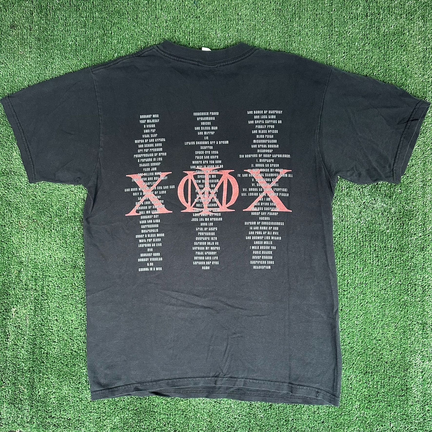 Band Tees Vintage Y2K Dream Theater T-Shirt Anniversary Tour Metal Tee Size US M / EU 48-50 / 2 - 5 Thumbnail