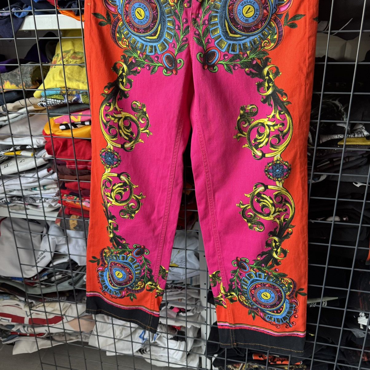 Versace Versace Jeans Couture Jeans Audrey 71HAB5TL Multicolore Size 25" / US 0 / IT 36 - 7 Thumbnail