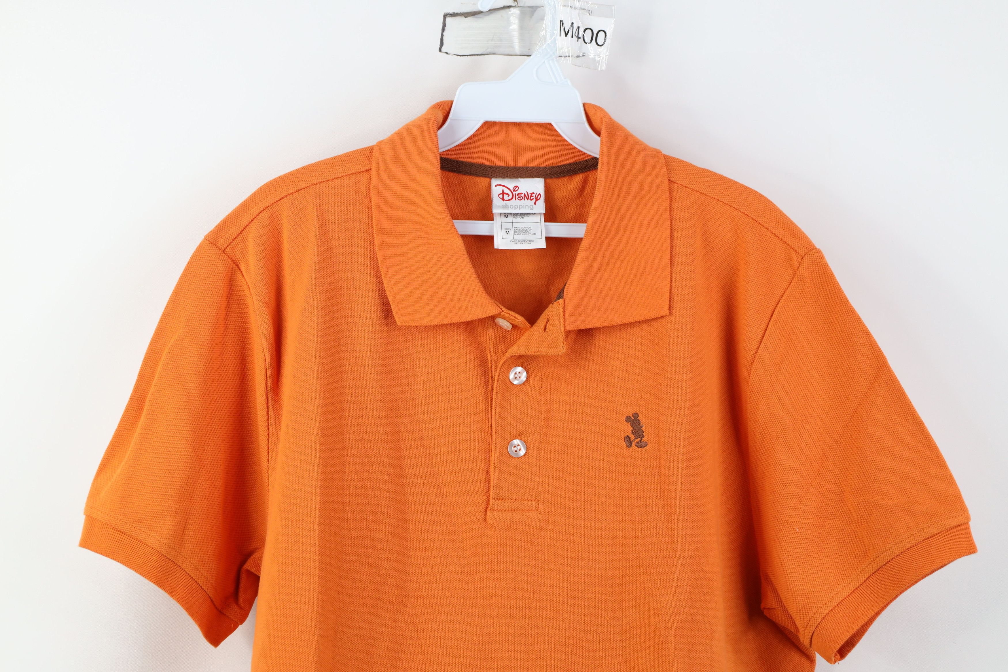 Disney Vintage 90s Y2K Disney Mickey Mouse Collared Golf Polo Size US M / EU 48-50 / 2 - 2 Thumbnail