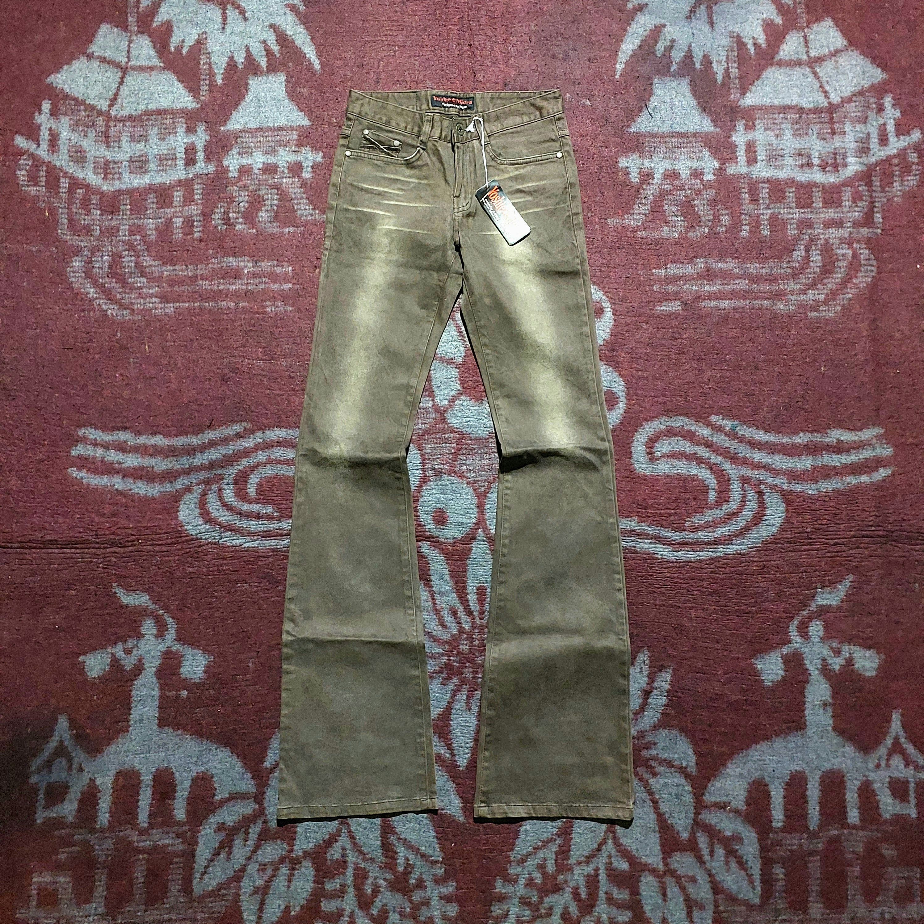 Tornado Mart Bootcut jeans by japanese designer yoshie miura Size 25" / US 0 / IT 36 - 1 Thumbnail