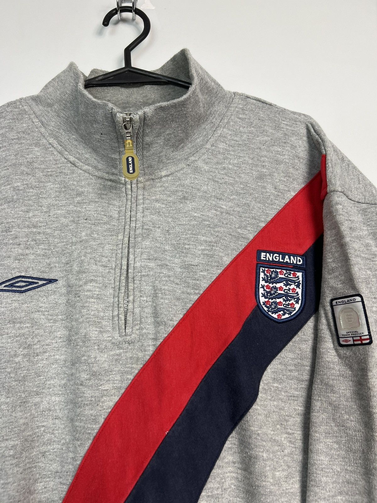 Vintage Sweatshirt Umbro England Football Vintage 90’s Size US XL / EU 56 / 4 - 2 Thumbnail