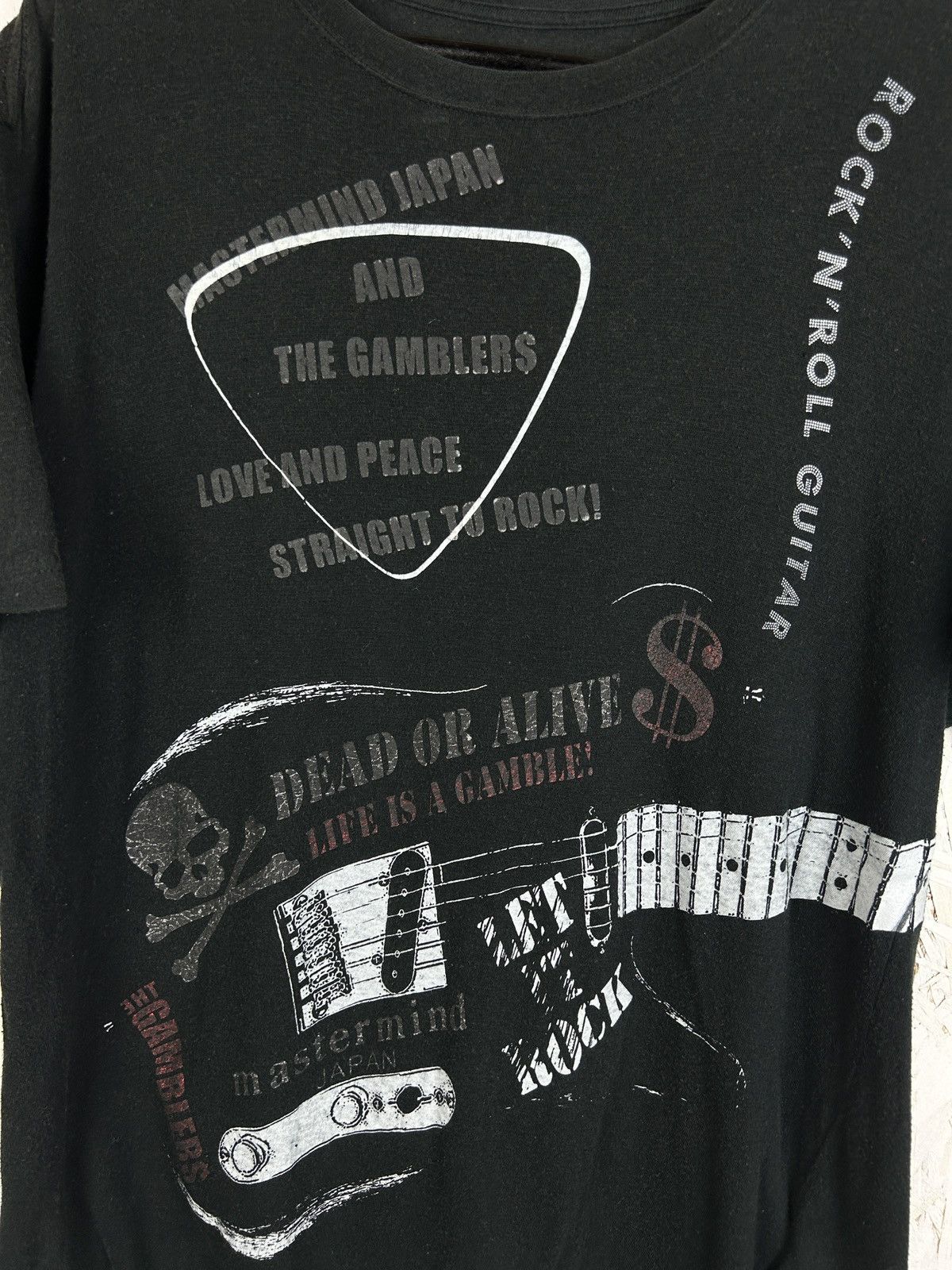 Mastermind Japan Mastermind Japan x The Gamblers Rare T-Shirt Black M Size US M / EU 48-50 / 2 - 2 Thumbnail