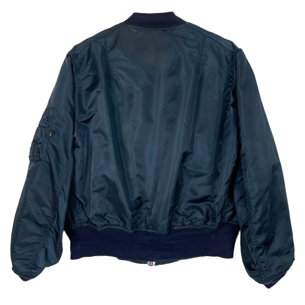 Alpha Industries × Vintage 💥ALPHA INDUSTRIES MA 1 FLIGHT RIOT BOMBER Size US L / EU 52-54 / 3 - 8 Thumbnail