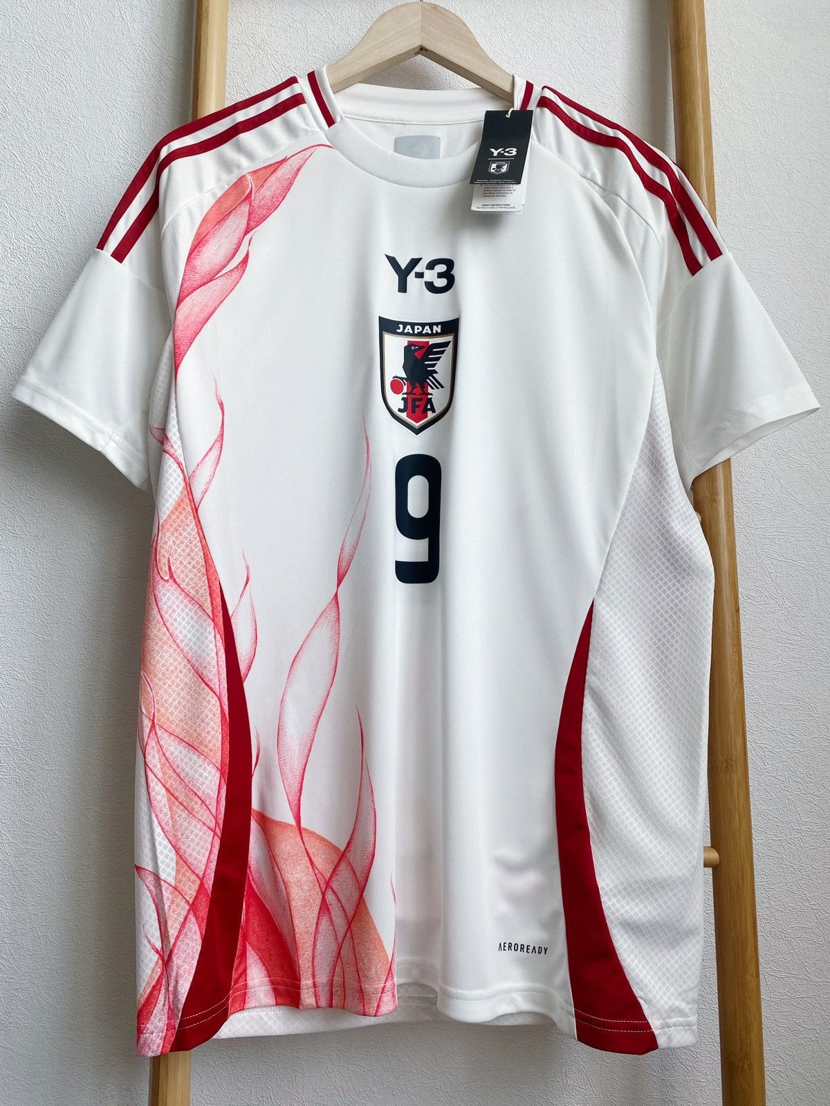 Yohji Yamamoto Adidas x Y-3 Japan Football Jersey 🇯🇵 Size US M / EU 48-50 / 2 - 9 Thumbnail