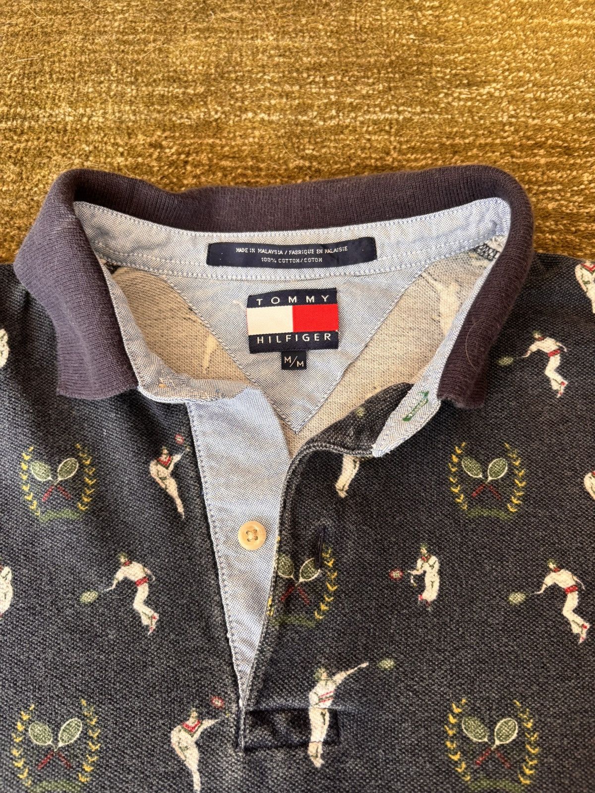 Tommy Hilfiger Tommy Hilfiger Tennis polo Size US M / EU 48-50 / 2 - 2 Thumbnail