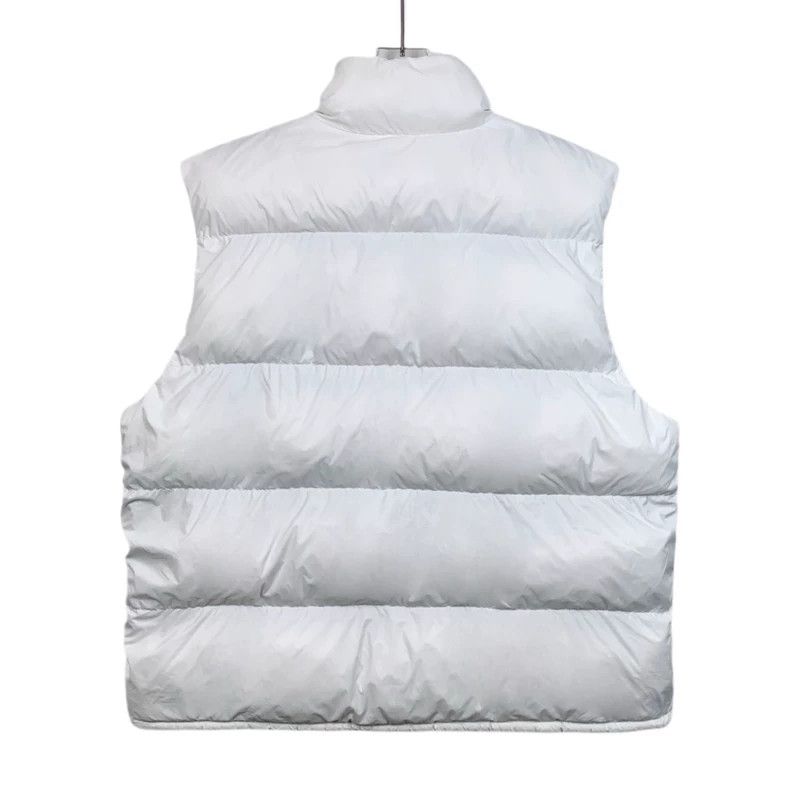 Balenciaga Balenciaga size 48 White logo printed zipper down jacket v Size M / US 6-8 / IT 42-44 - 2 Thumbnail