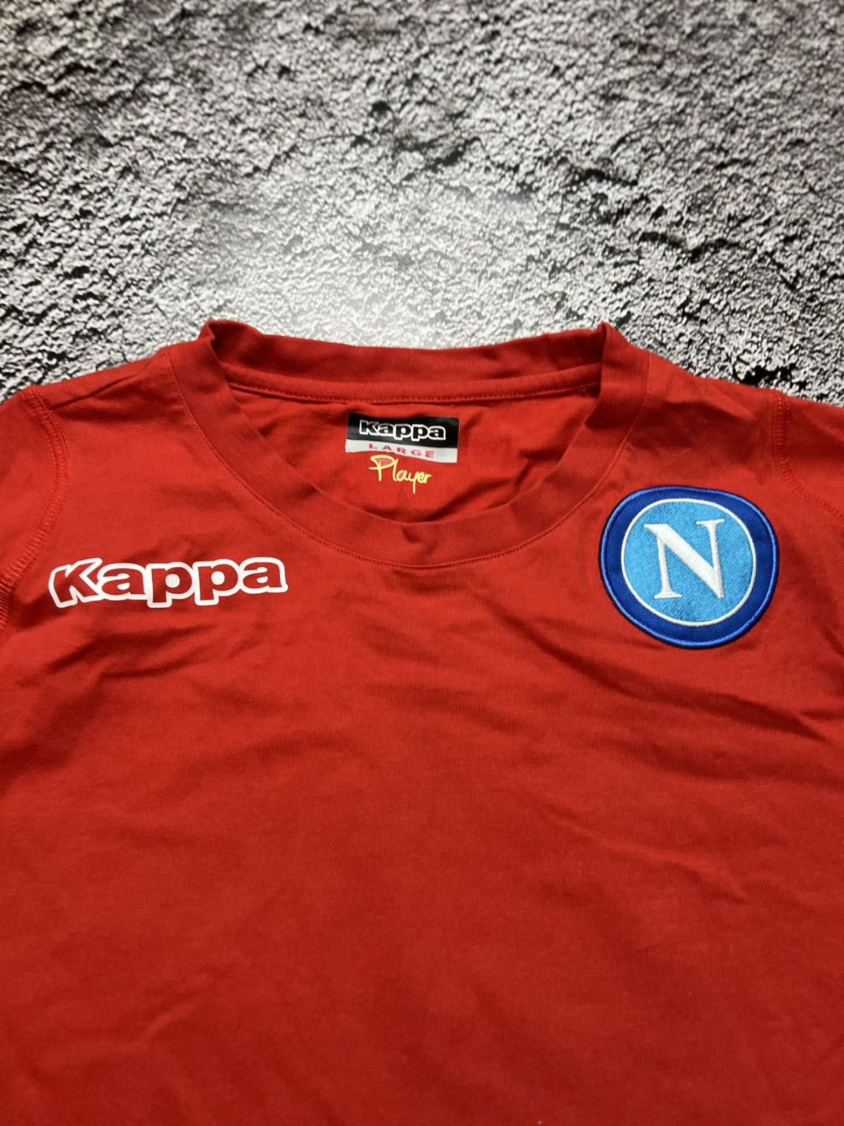 Kappa Kappa Napoli football t shirt jersey Size US M / EU 48-50 / 2 - 3 Thumbnail
