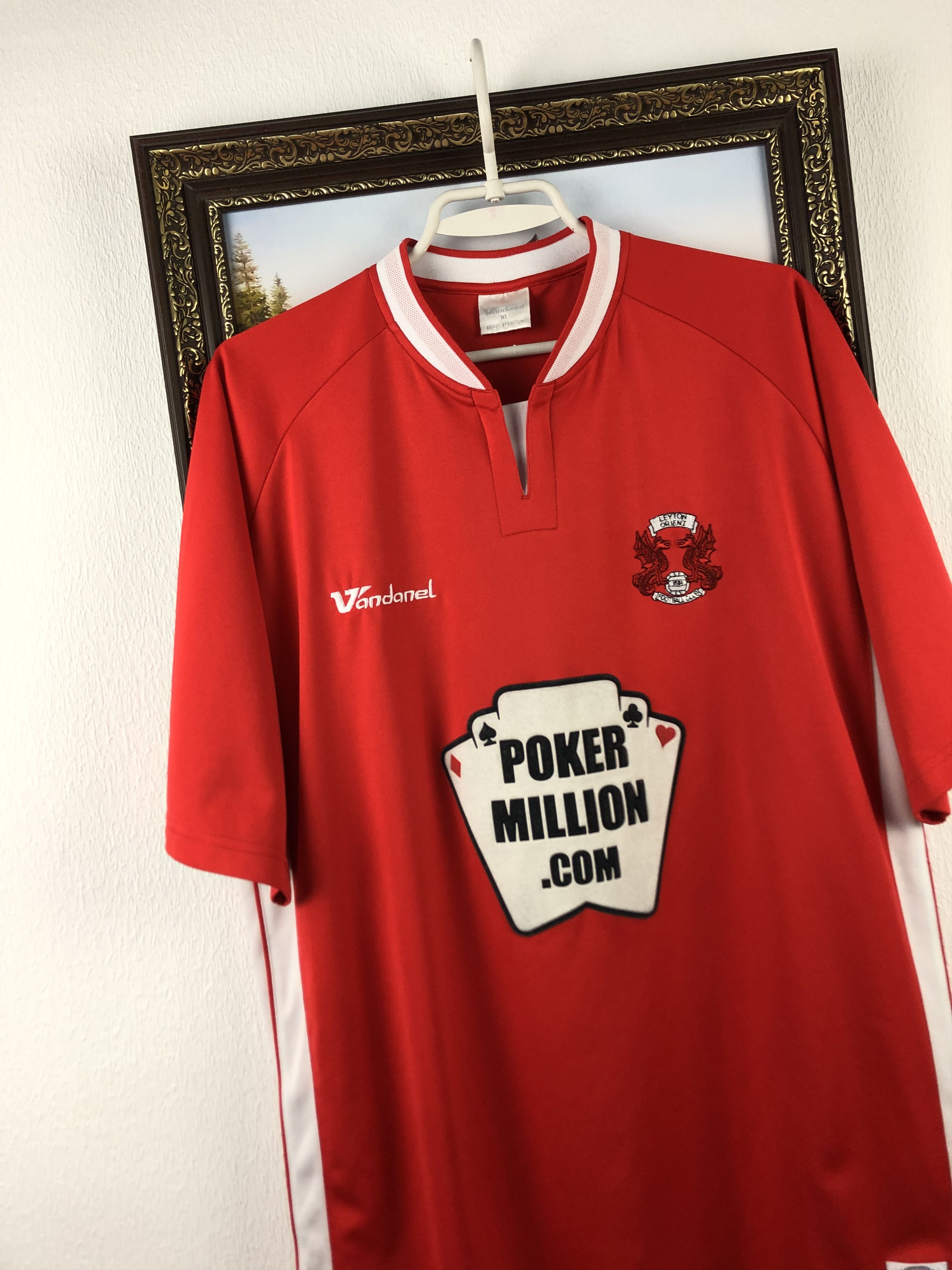 Vintage Leyton Orient Home football shirt 2006 Soccer Mens Jersey Size US XL / EU 56 / 4 - 3 Thumbnail