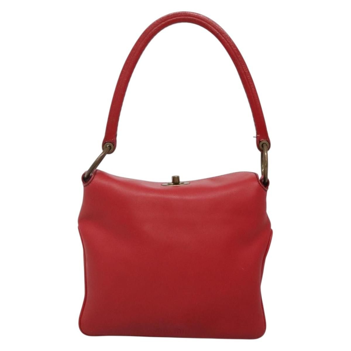 Miu Miu Miu Miu Triple Compartment Convertible Satchel Leather Size ONE SIZE - 1 Thumbnail