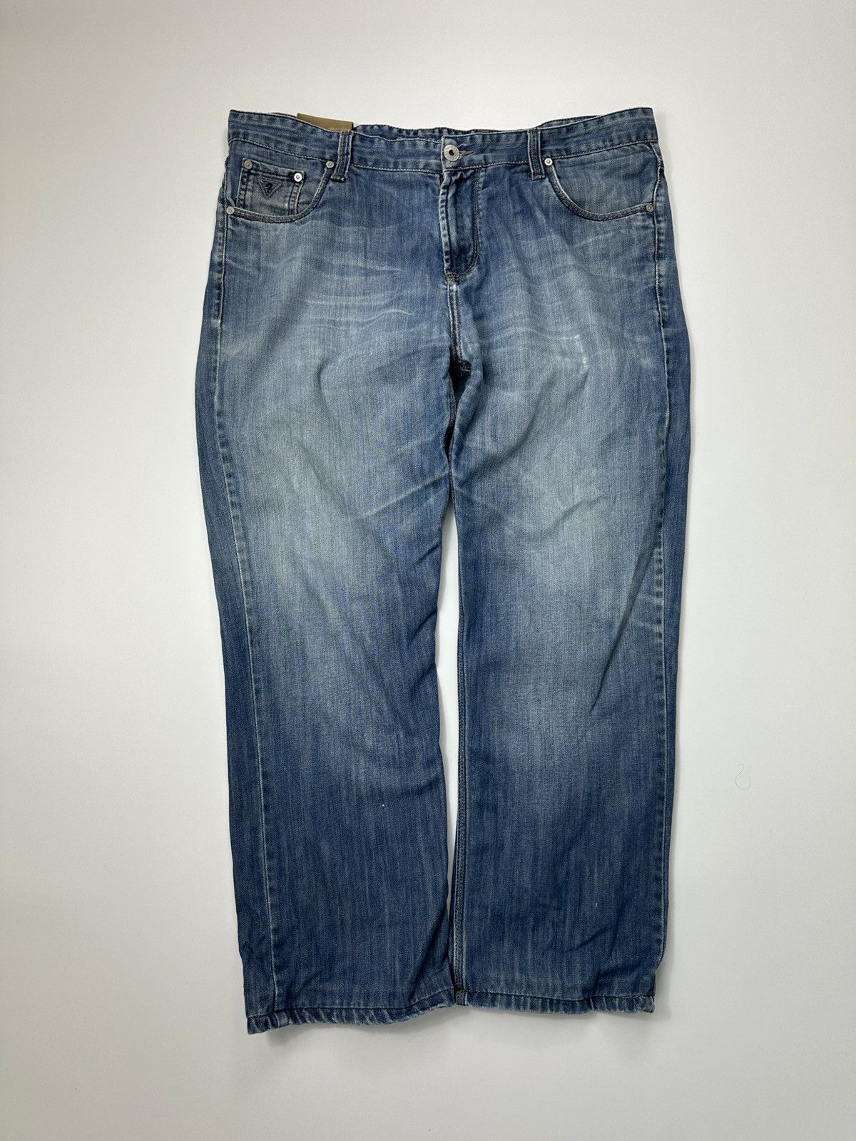 Guess Guess Oversize Denim Blue Jeans Men's 36 Size Size US 36 / EU 52 - 1 Thumbnail