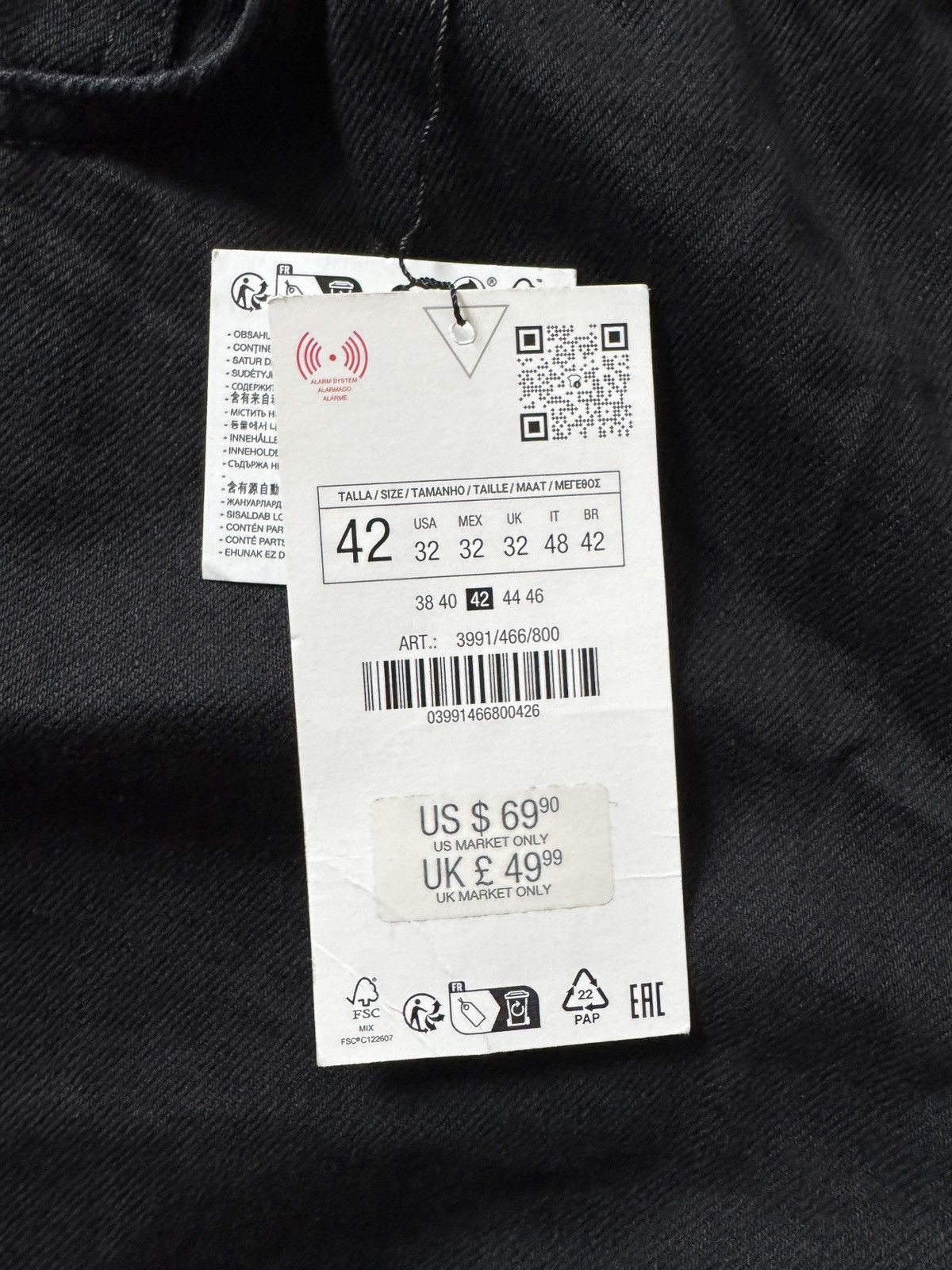 Zara Black Bootcut Jeans Size US 32 / EU 48 - 2 Thumbnail