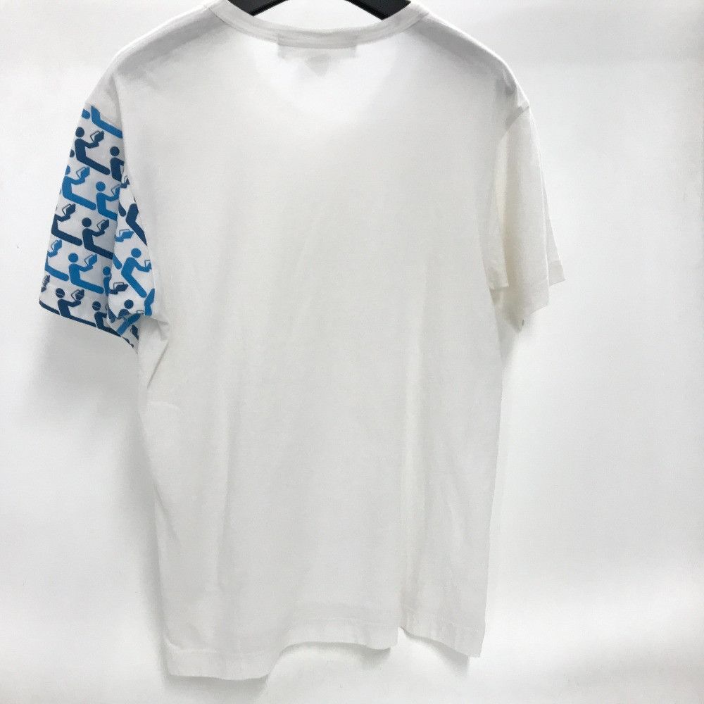 Comme des Garcons Short Sleeve Sleeve Switch Printed Tshirt White Size US S / EU 44-46 / 1 - 2 Thumbnail
