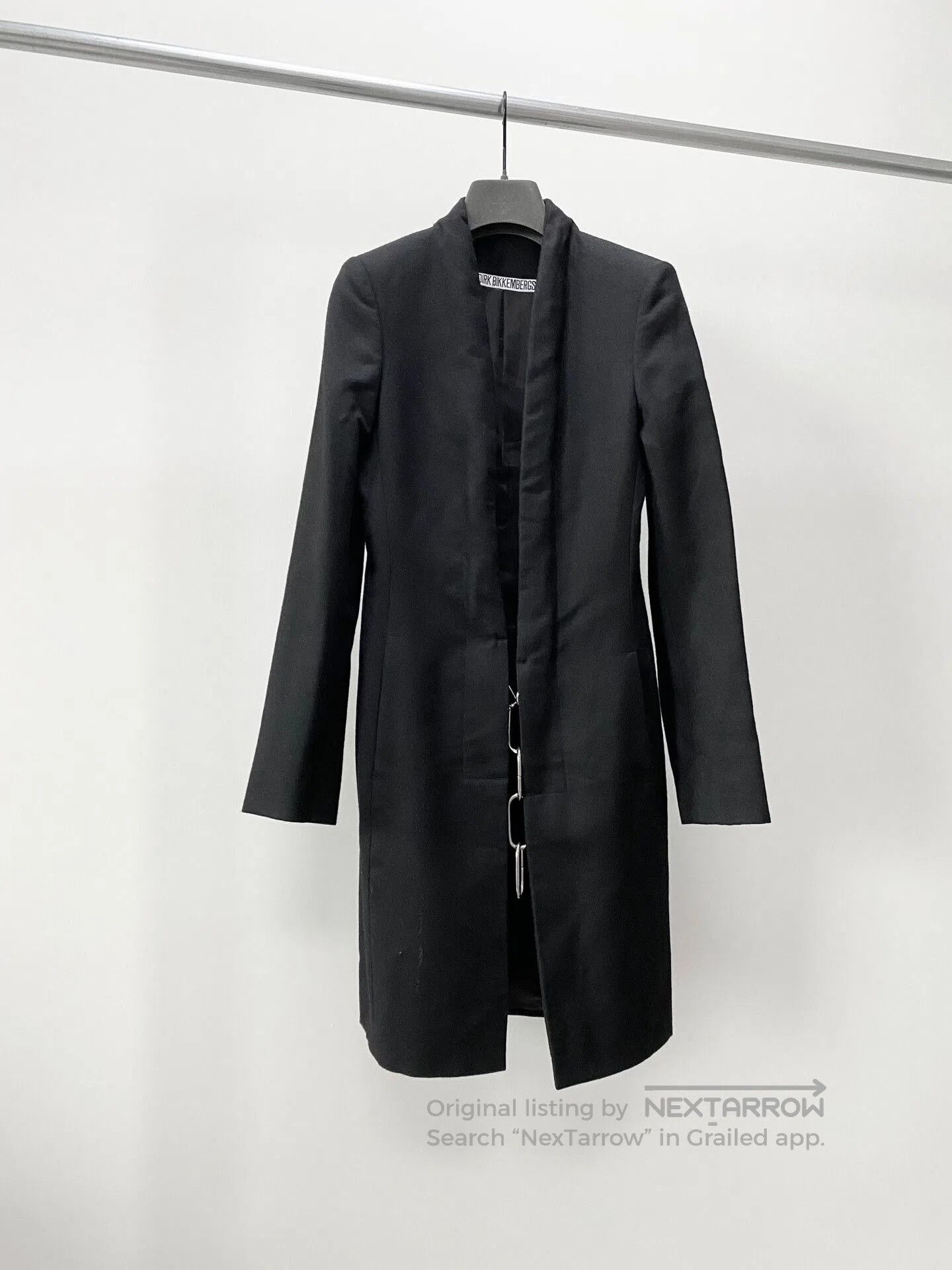 Dirk Bikkembergs Dirk Bikkembergs Structured Coat. Size US XS / EU 42 / 0 - 3 Thumbnail