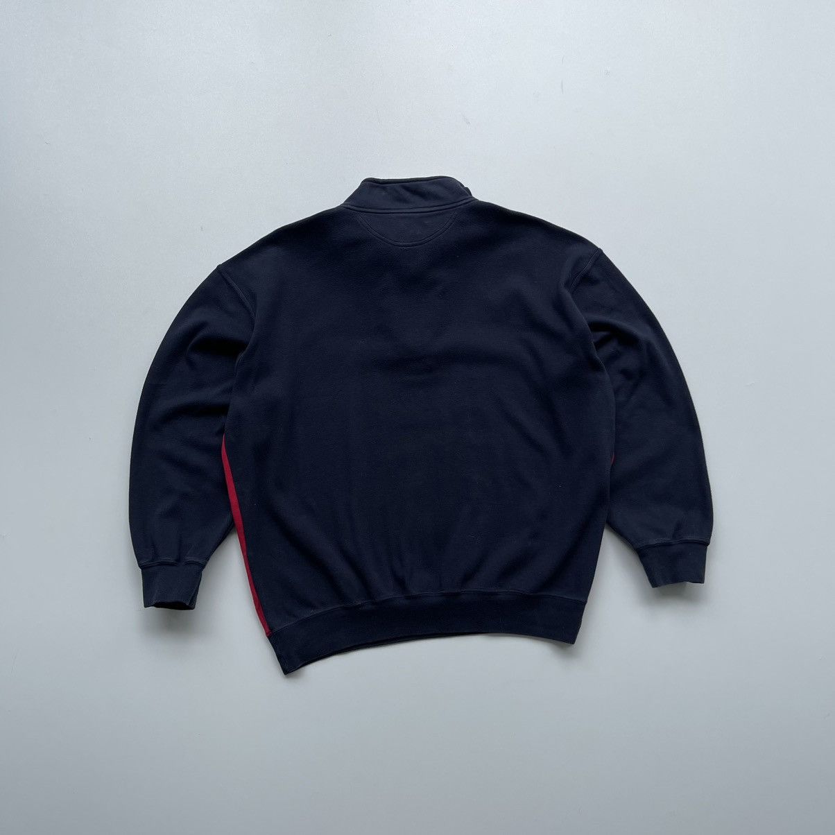 Paul & Shark × Vintage Paul & Shark Yachting 90’s Vintage Half Zip Stripe Sweater Size US M / EU 48-50 / 2 - 3 Thumbnail