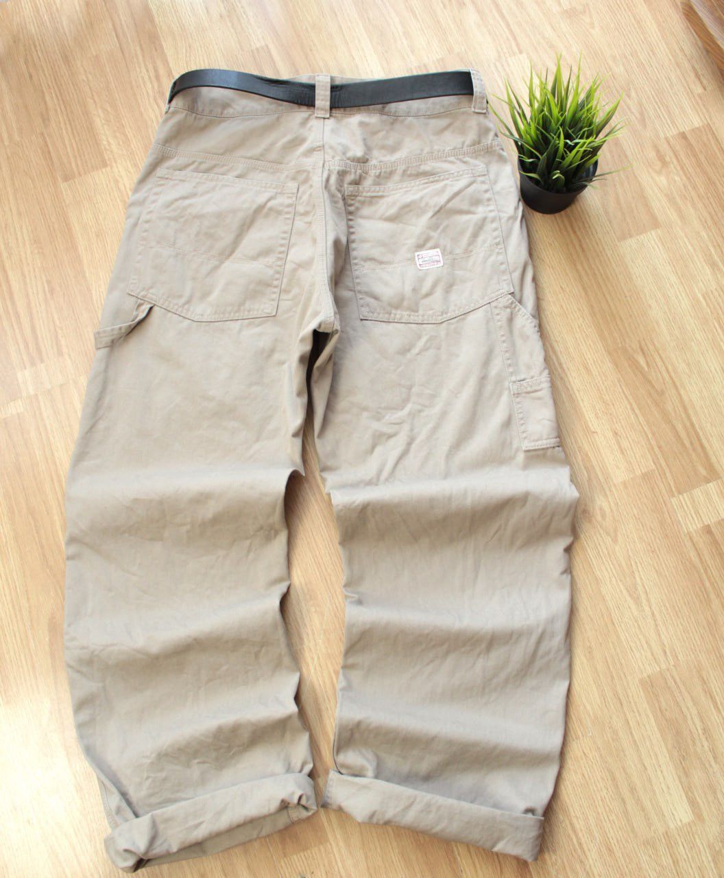 Levi's 🔥 Crazy Vintage Baggy Y2K Levis Cargo Pants Trousers Denim Size US 34 / EU 50 - 2 Thumbnail